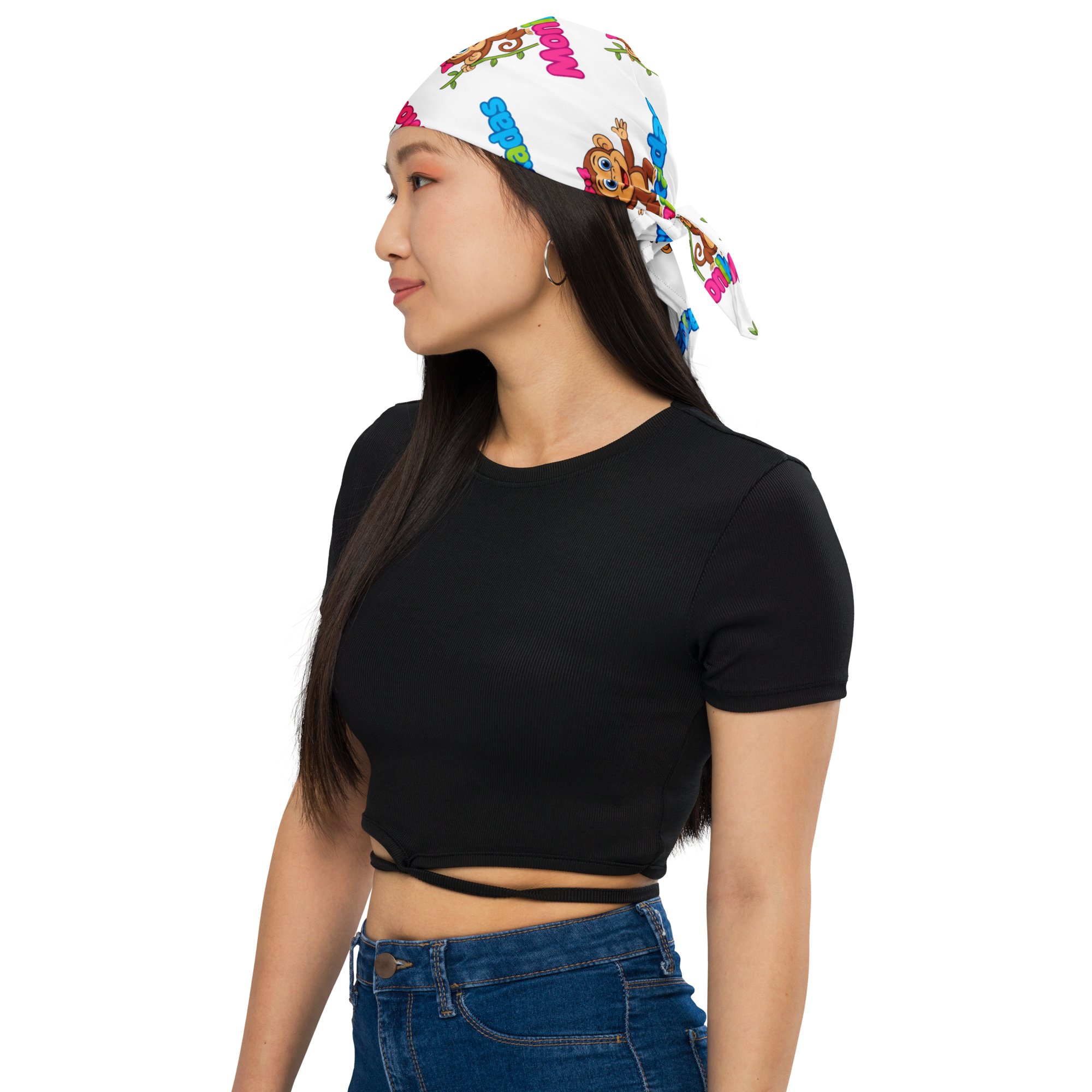 All-over print bandana