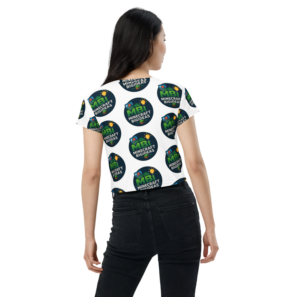 All-Over Print Crop Tee