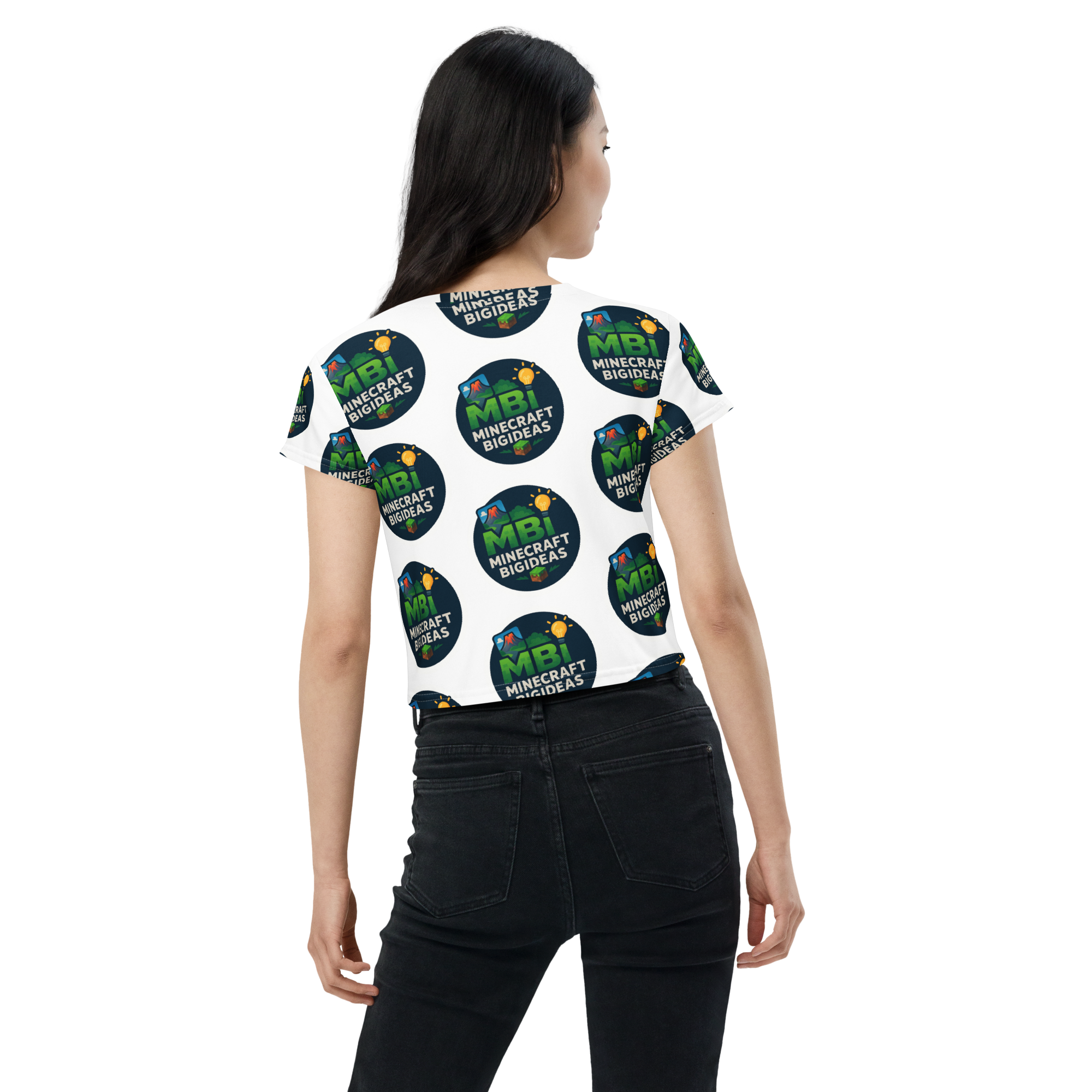 All-Over Print Crop Tee