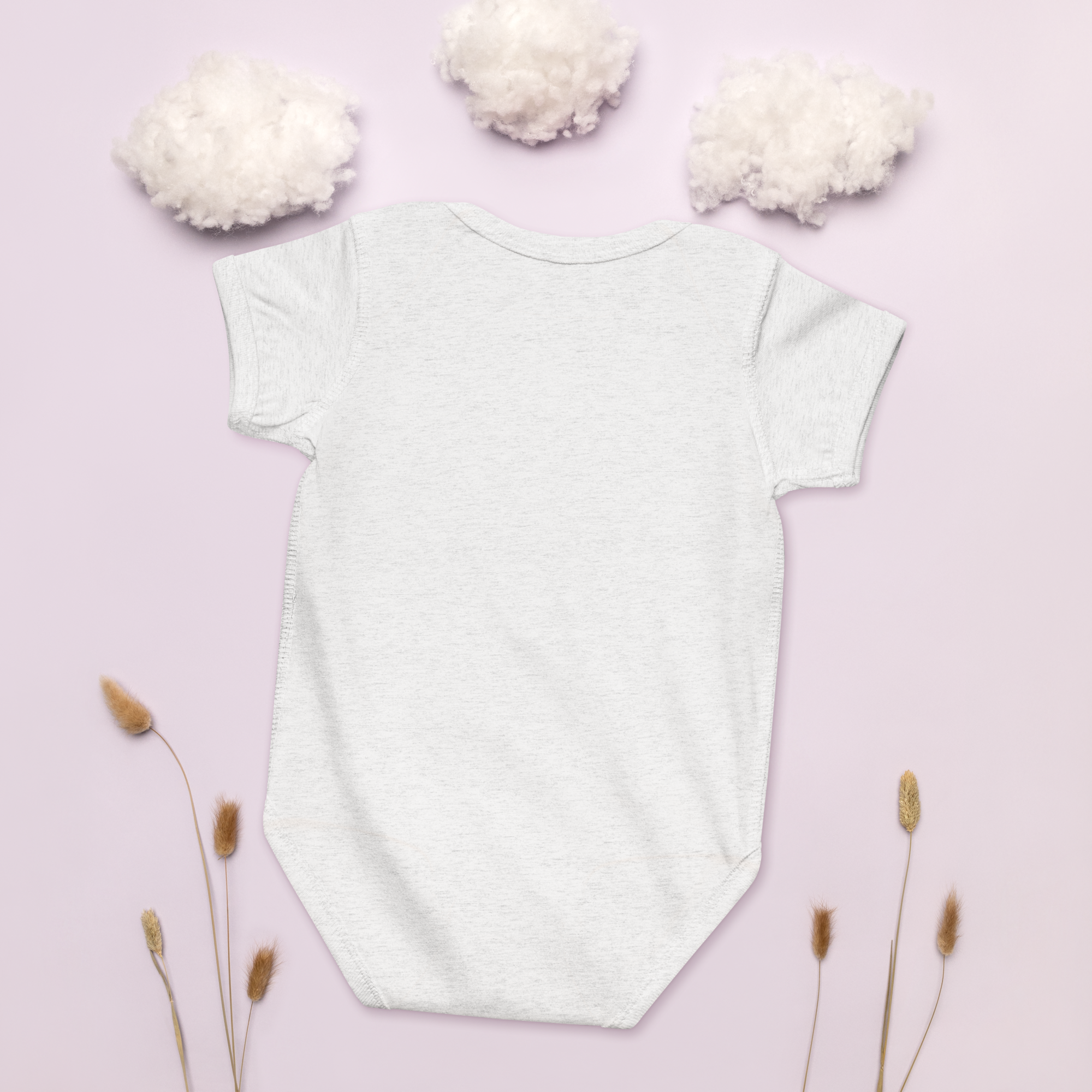 Baby jersey bodysuit