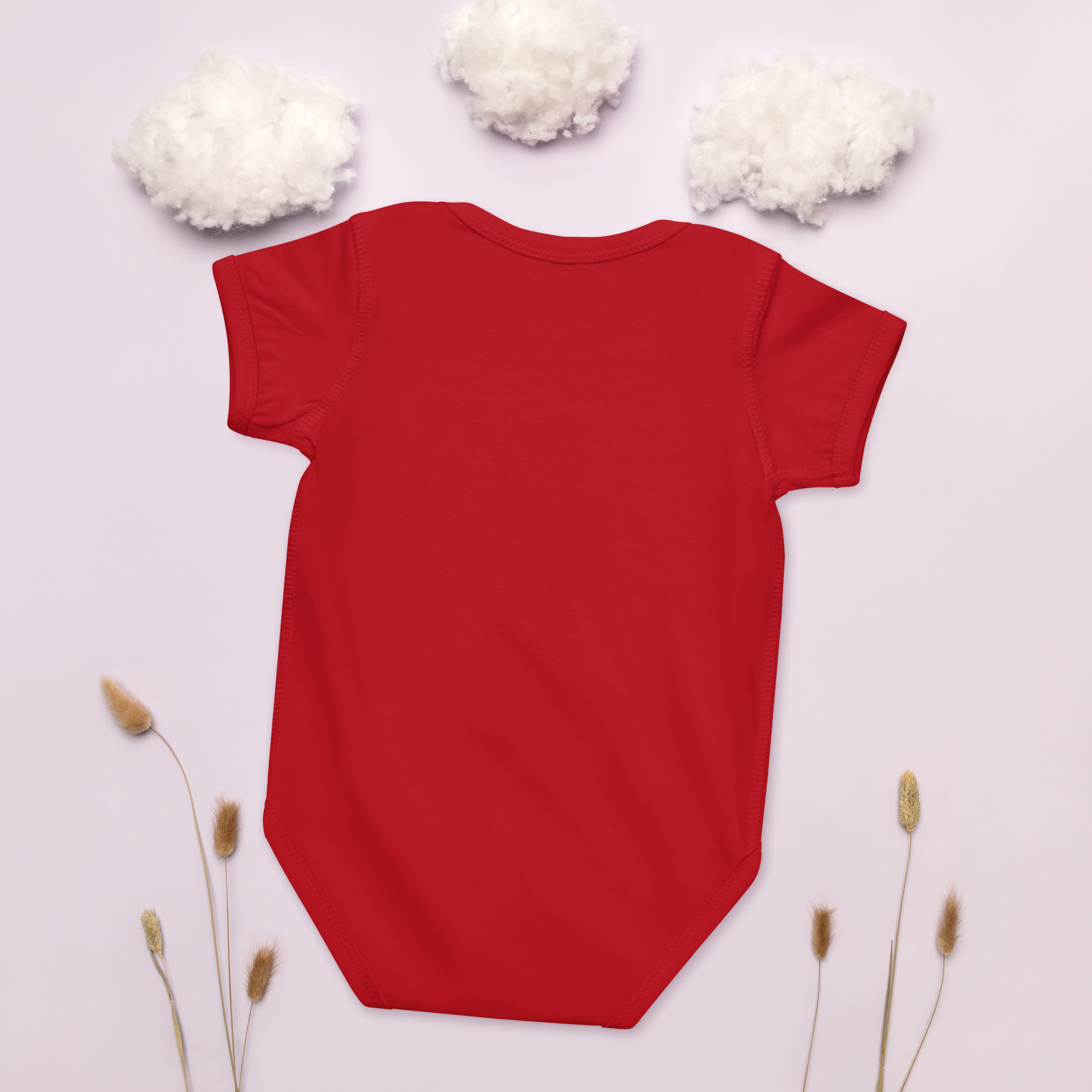 Baby jersey bodysuit