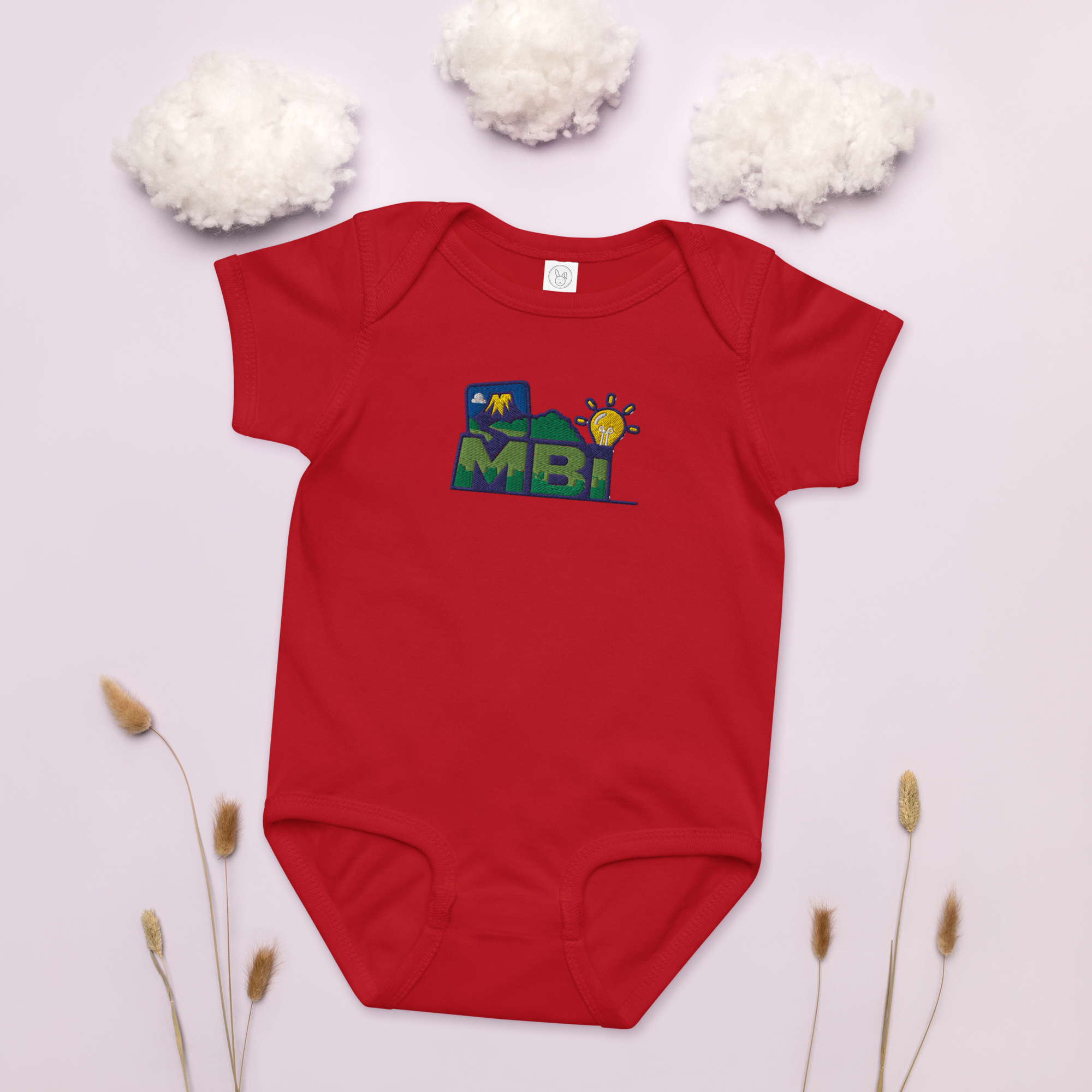Baby jersey bodysuit