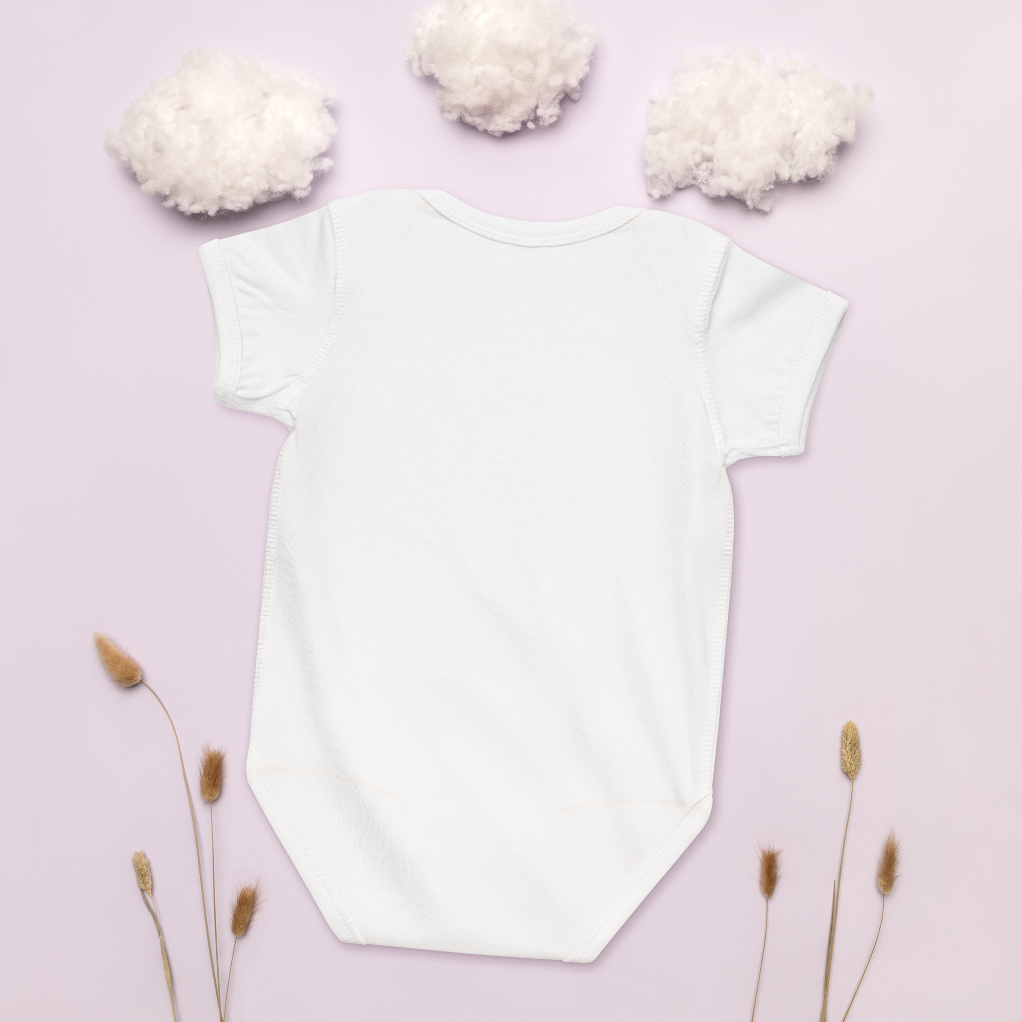 Baby jersey bodysuit