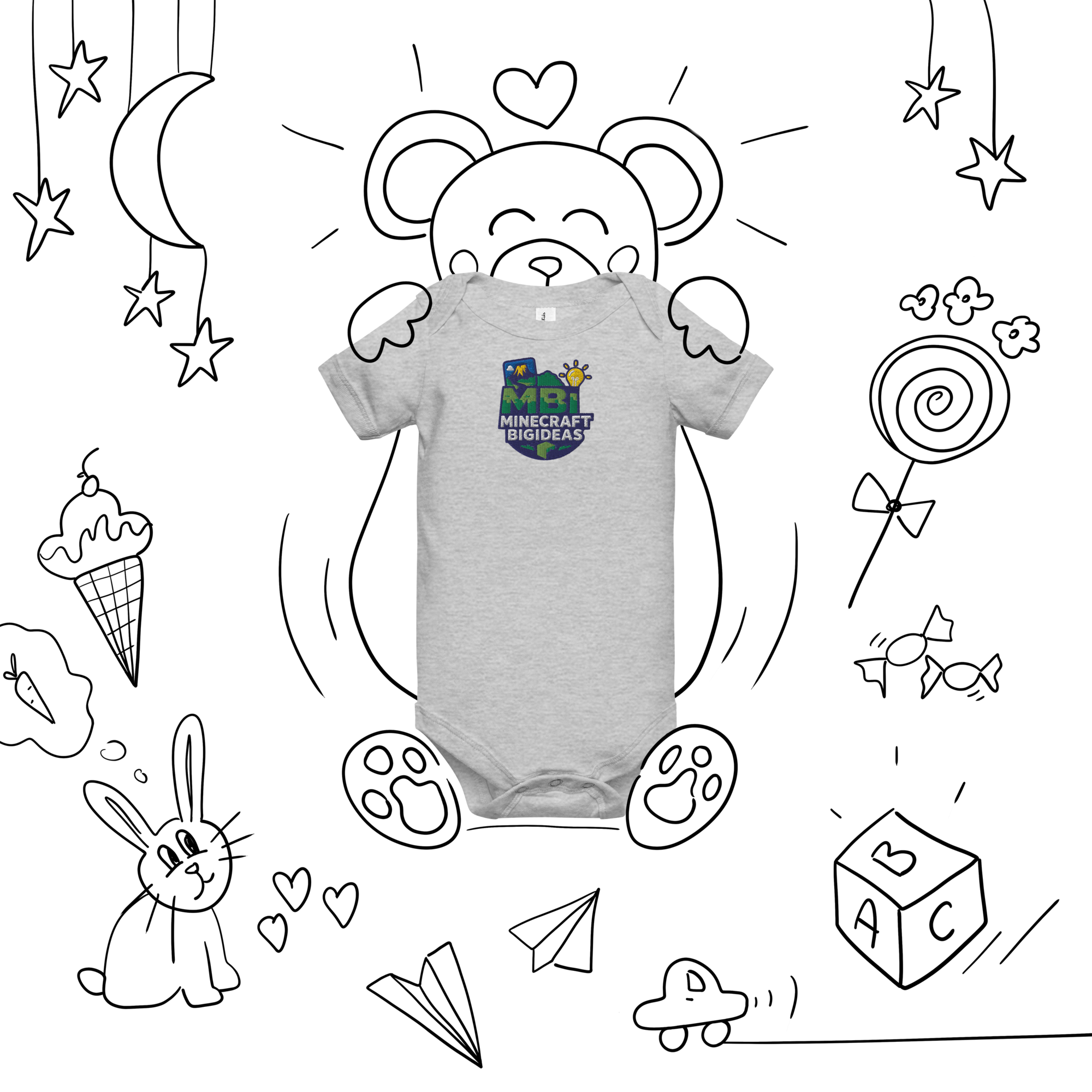 Baby short sleeve one piece