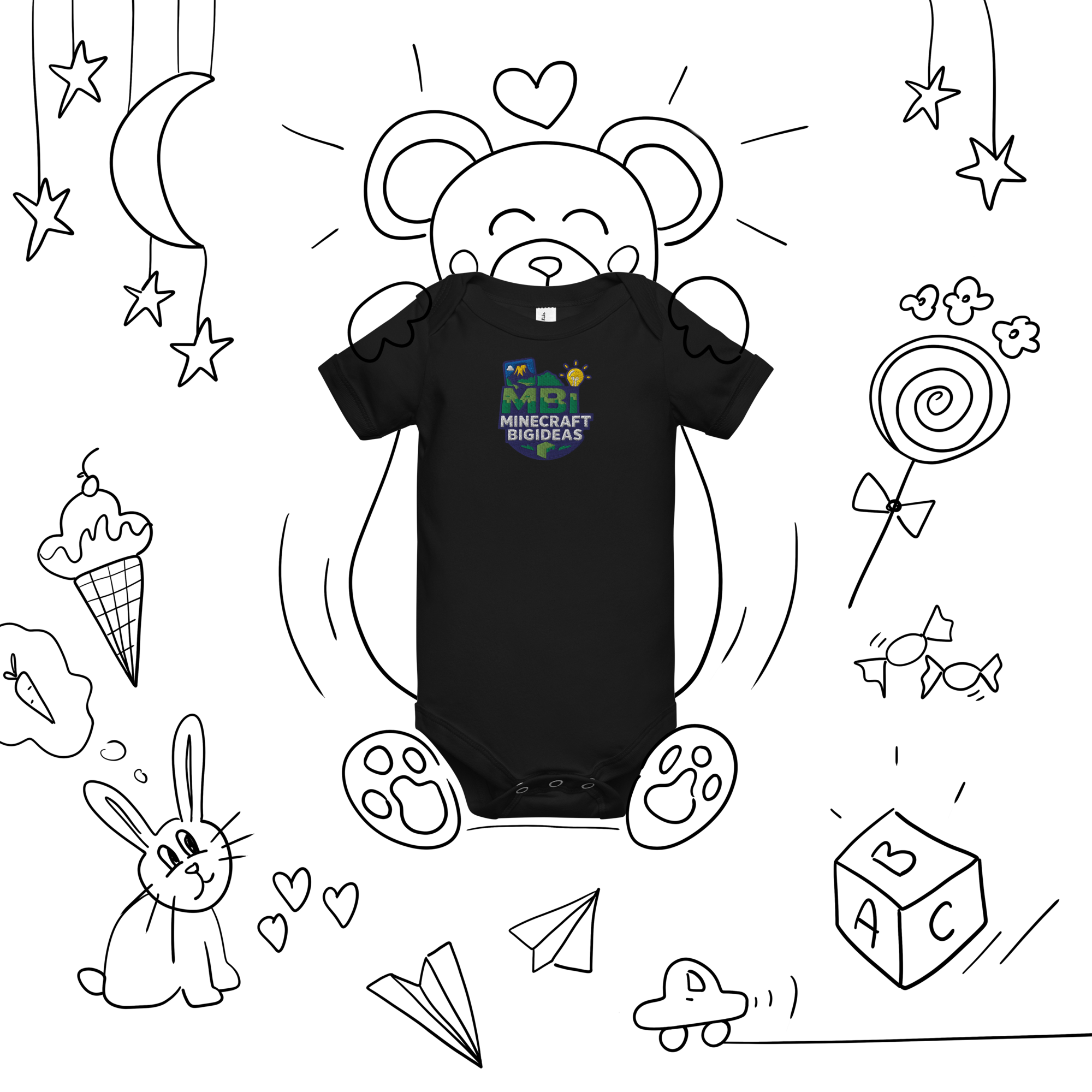 Baby short sleeve one piece