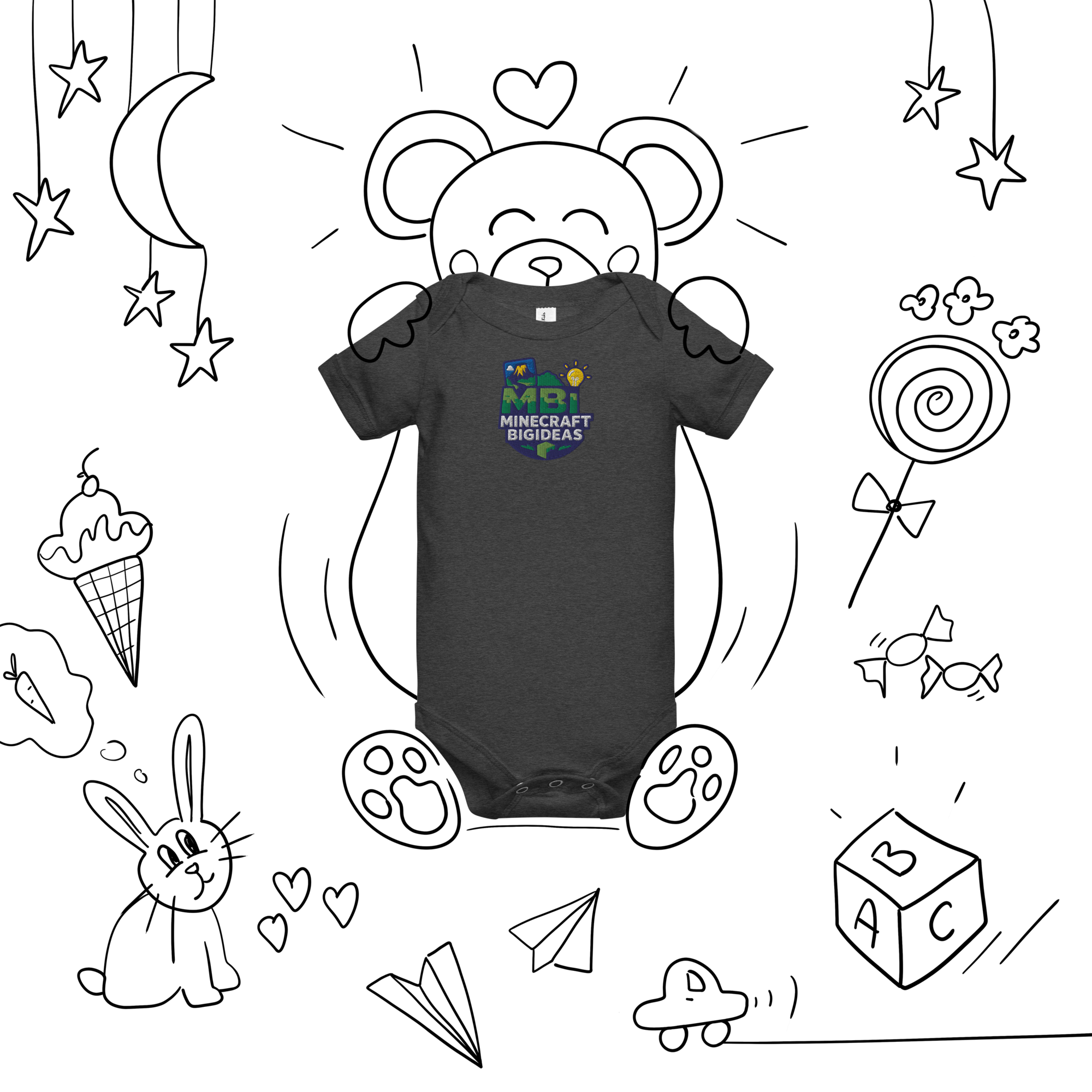 Baby short sleeve one piece