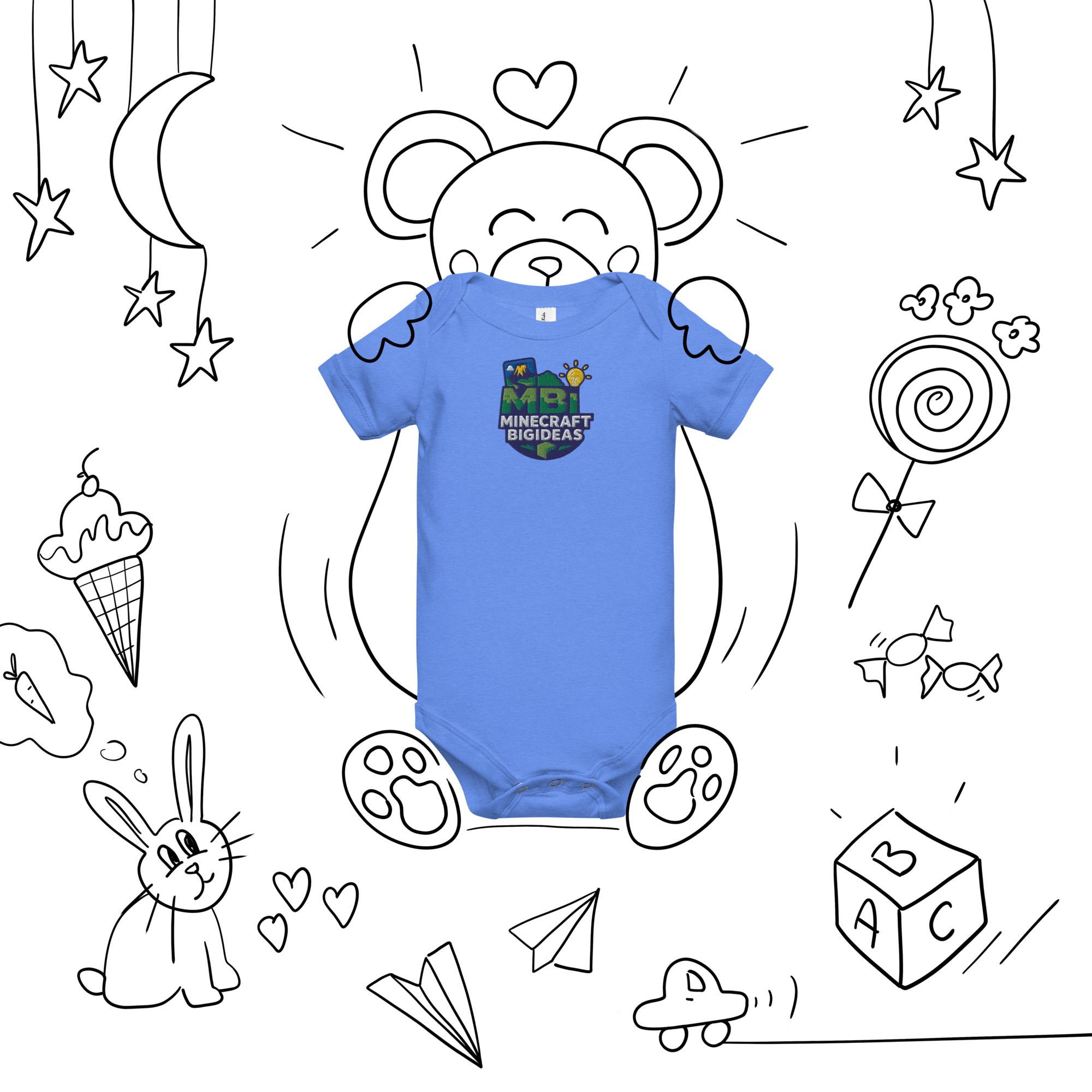 Baby short sleeve one piece