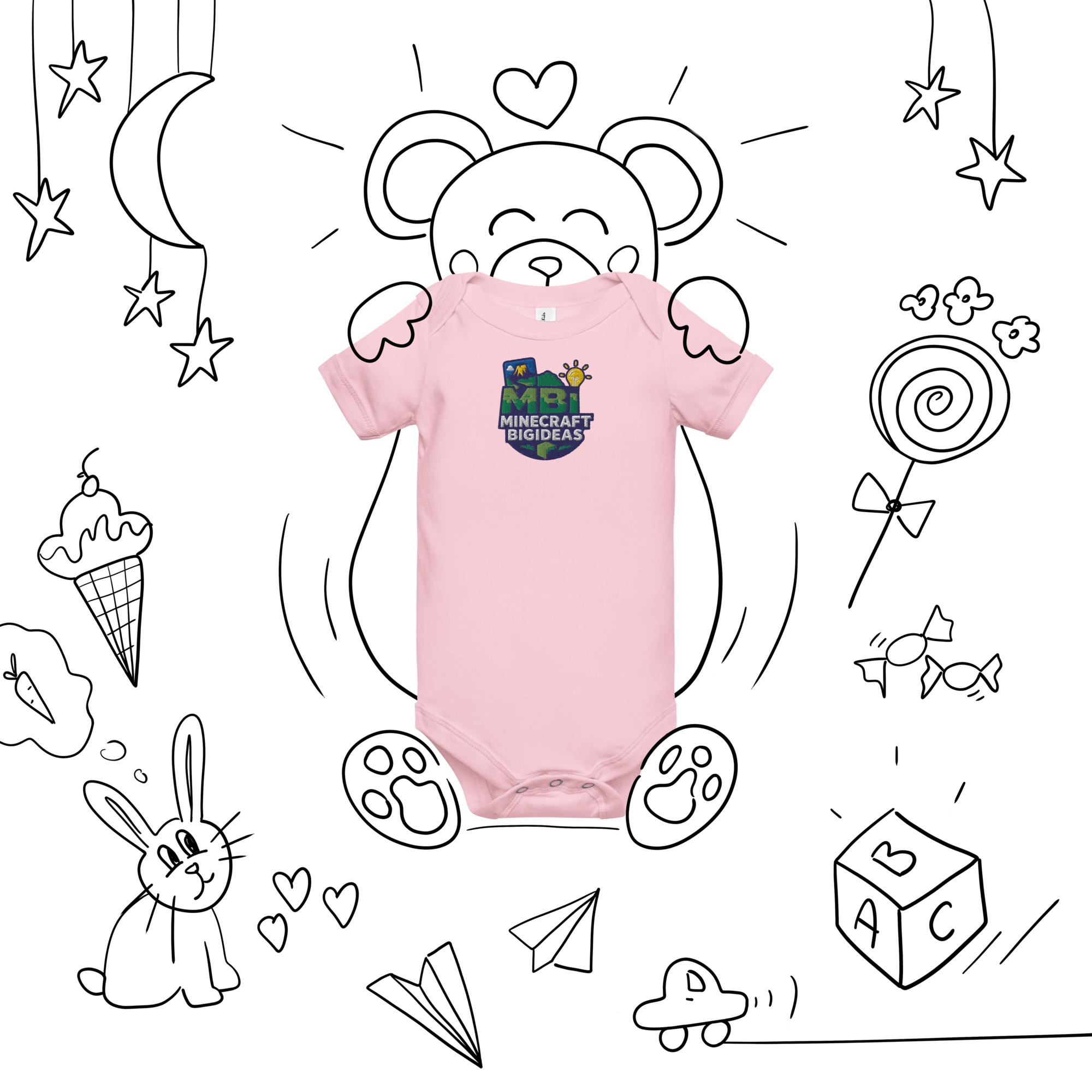 Baby short sleeve one piece