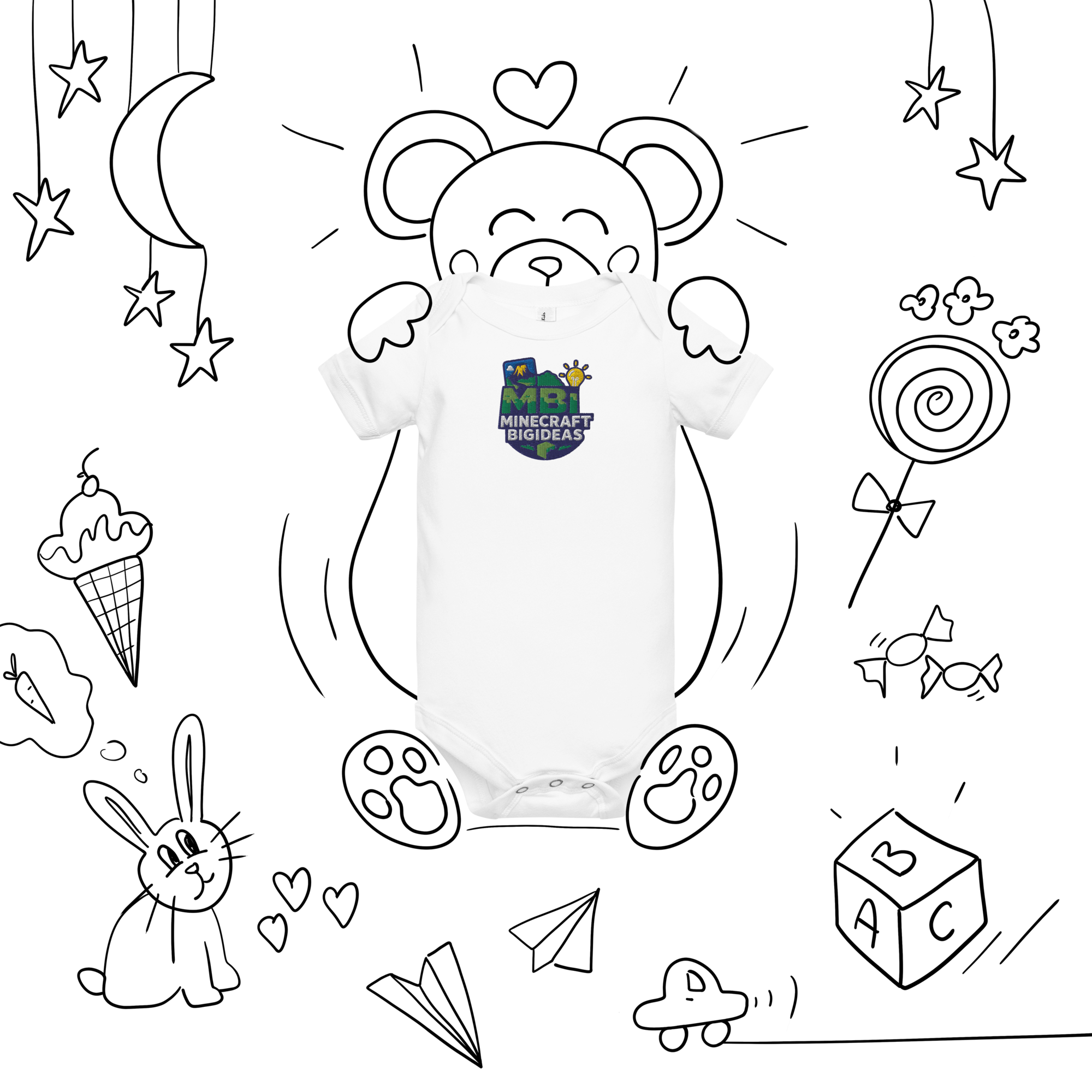 Baby short sleeve one piece
