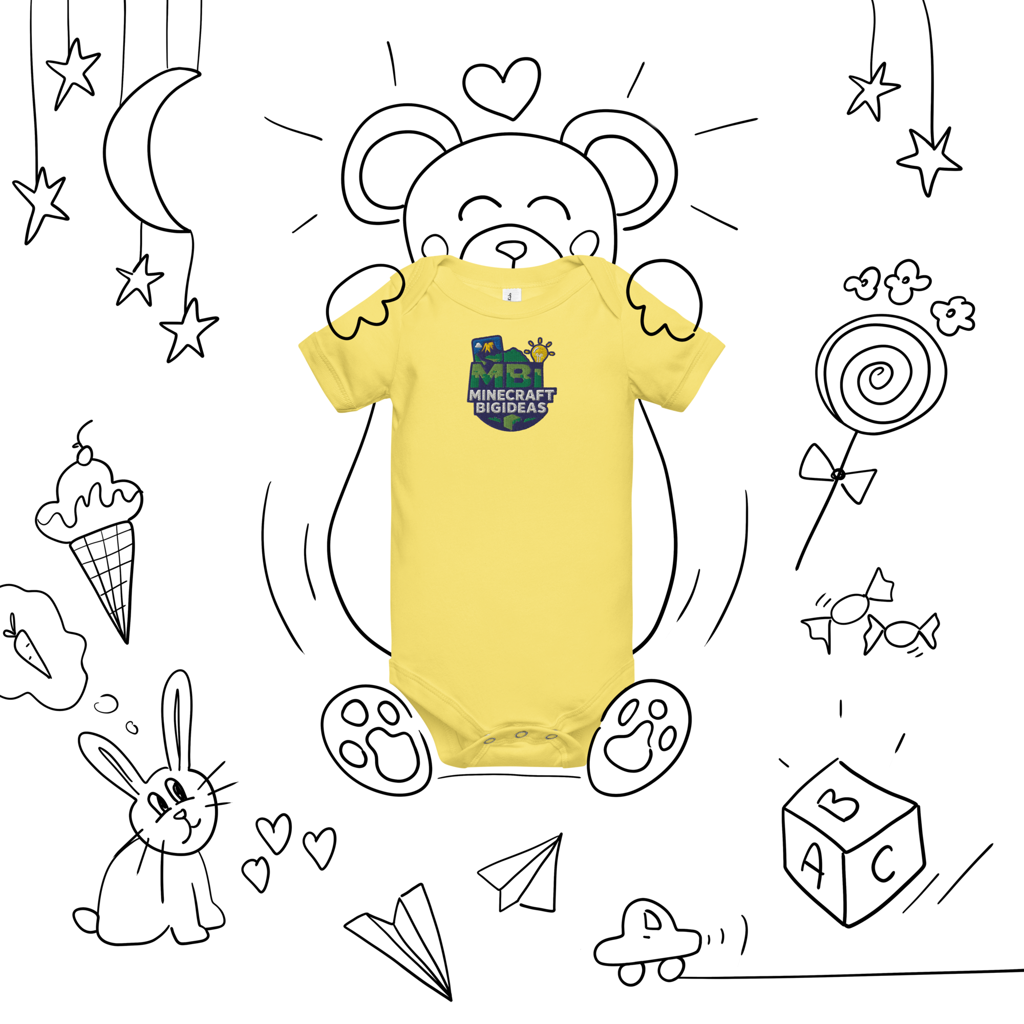 Baby short sleeve one piece