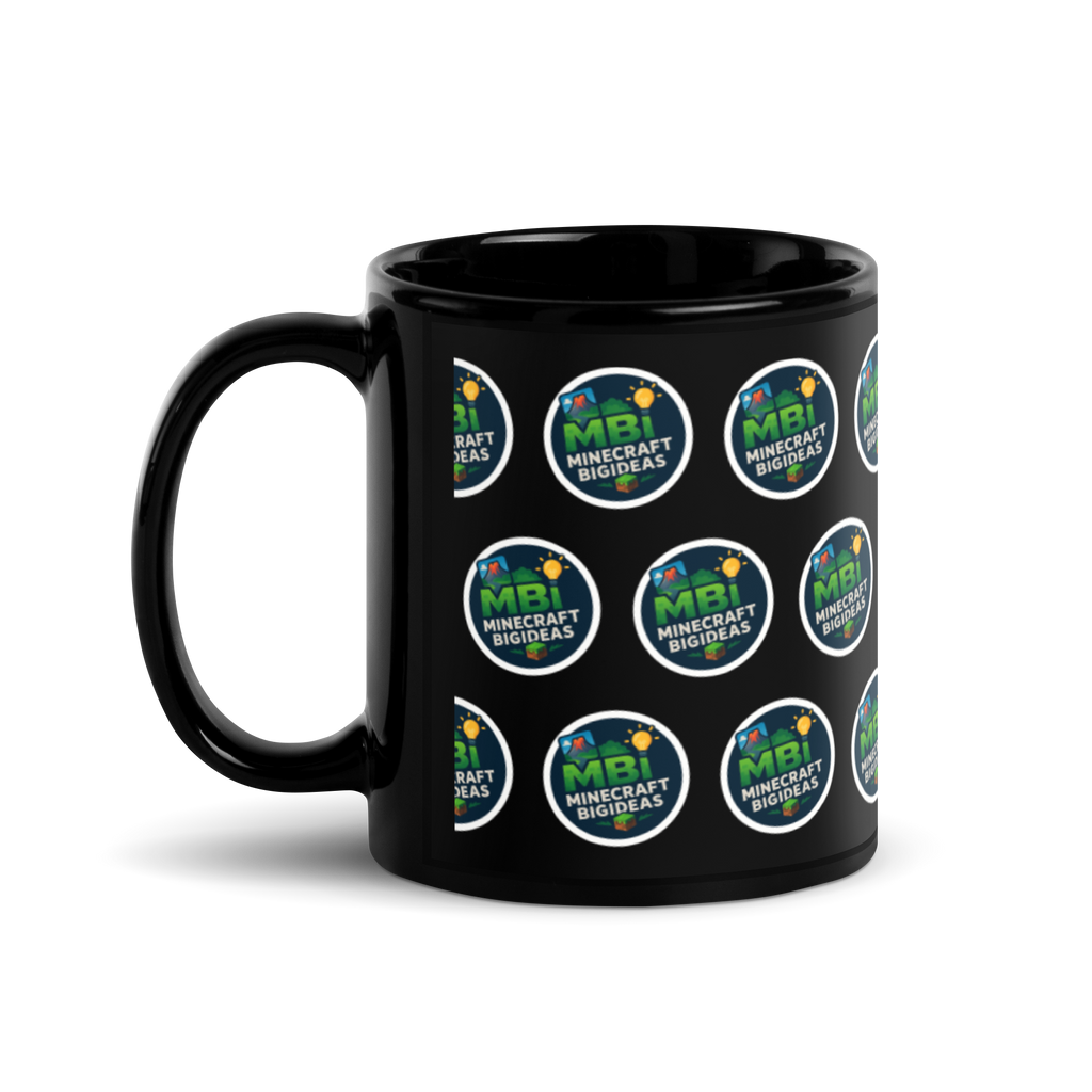 Black Glossy Mug