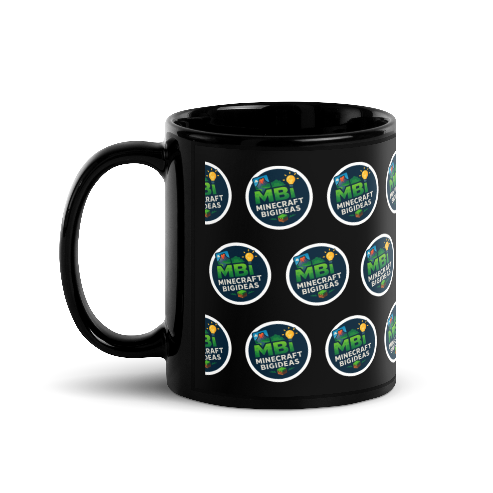 Black Glossy Mug