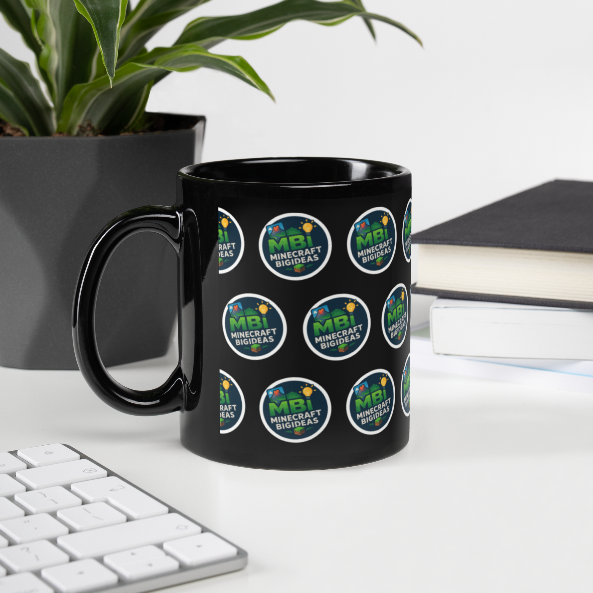 Black Glossy Mug