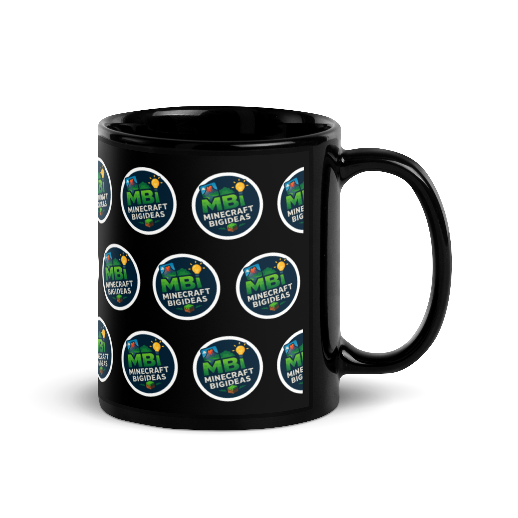 Black Glossy Mug