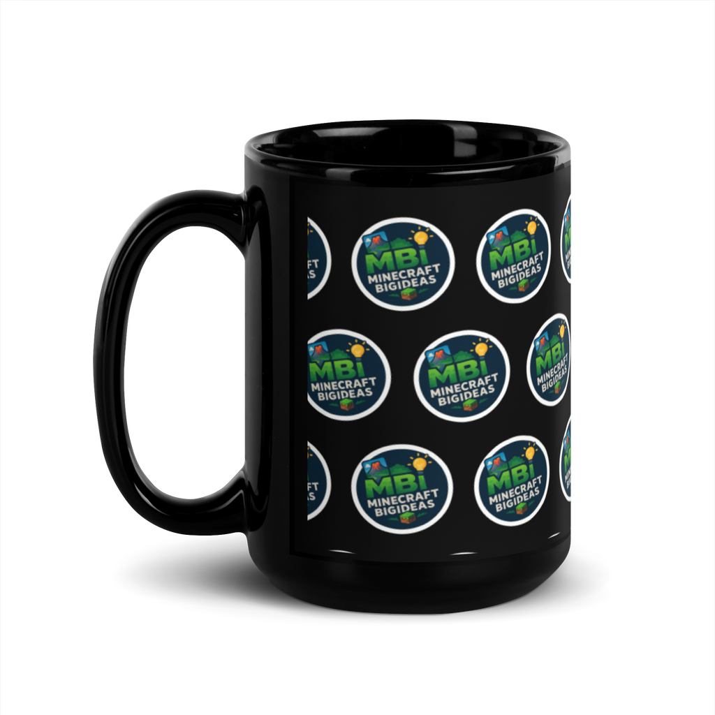 Black Glossy Mug