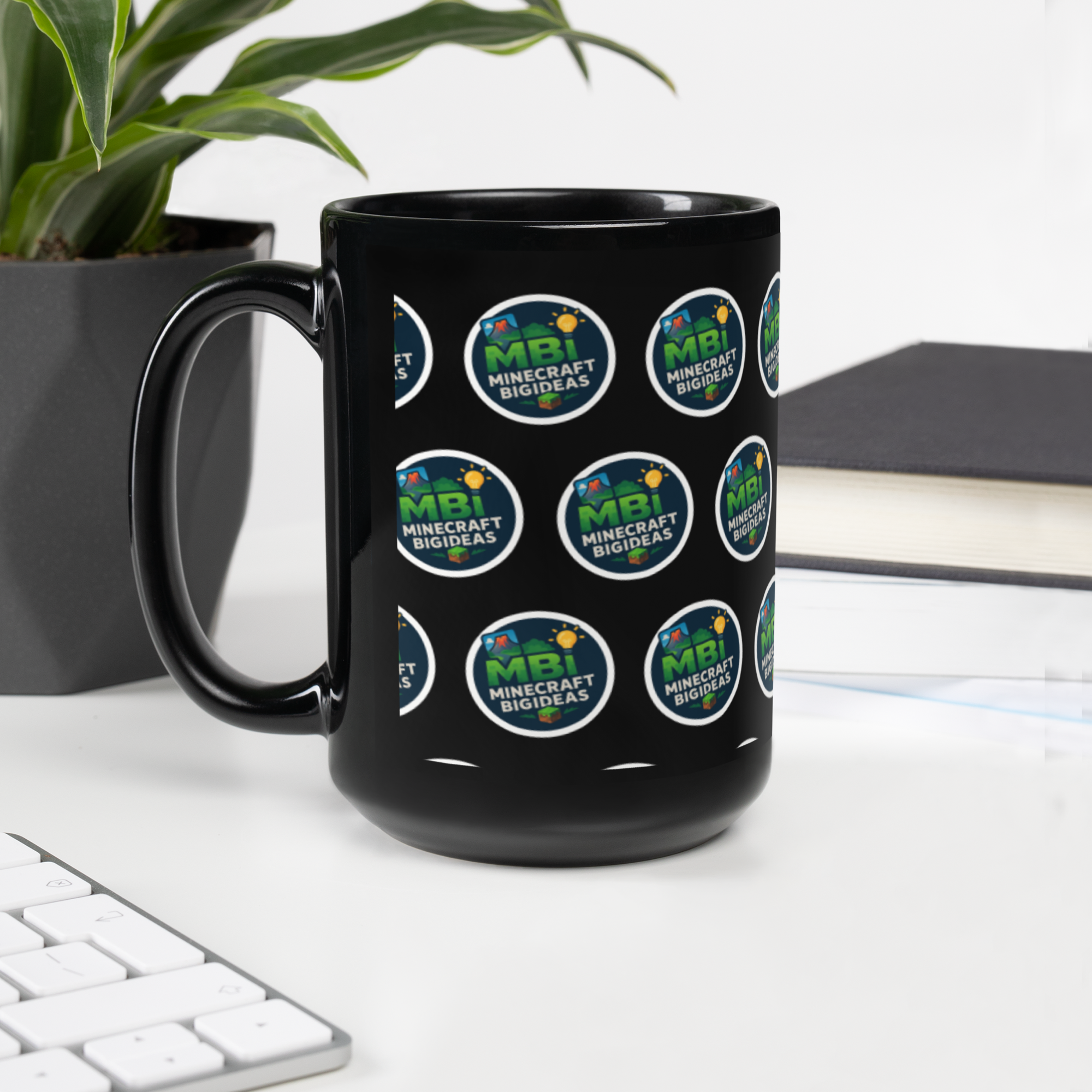 Black Glossy Mug