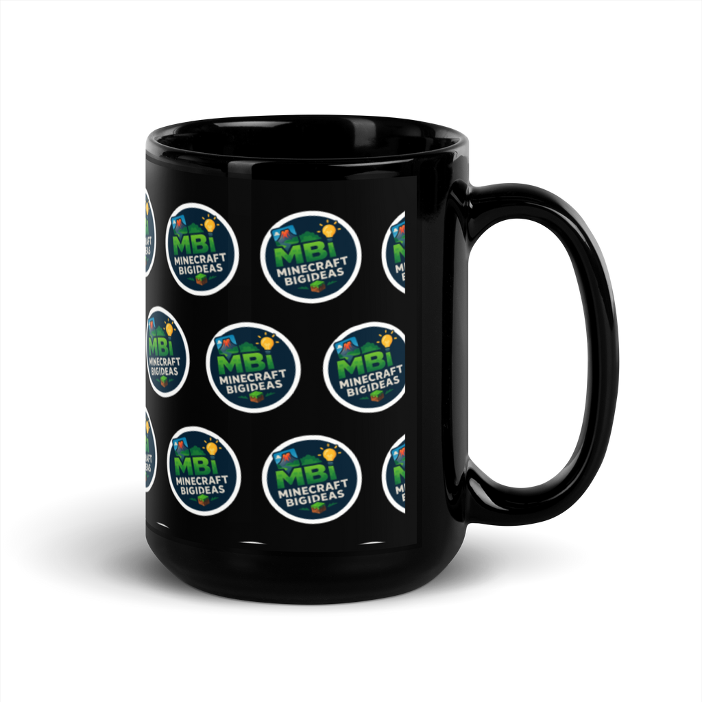 Black Glossy Mug