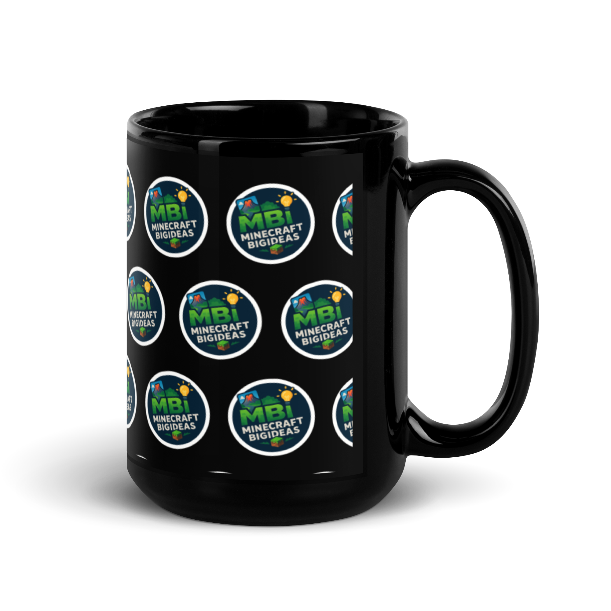 Black Glossy Mug