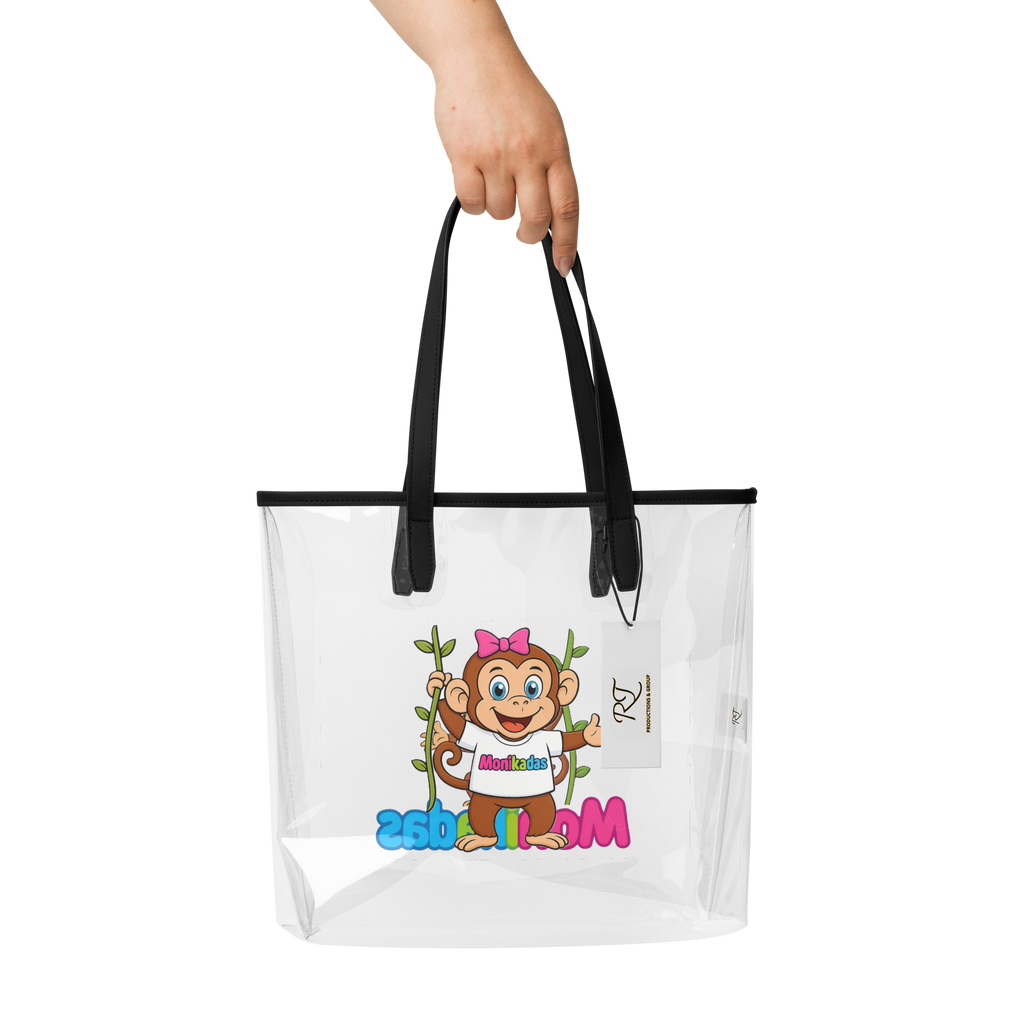Clear tote bag