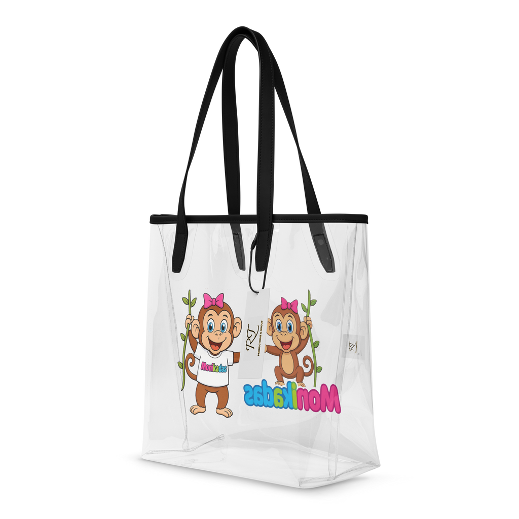 Clear tote bag