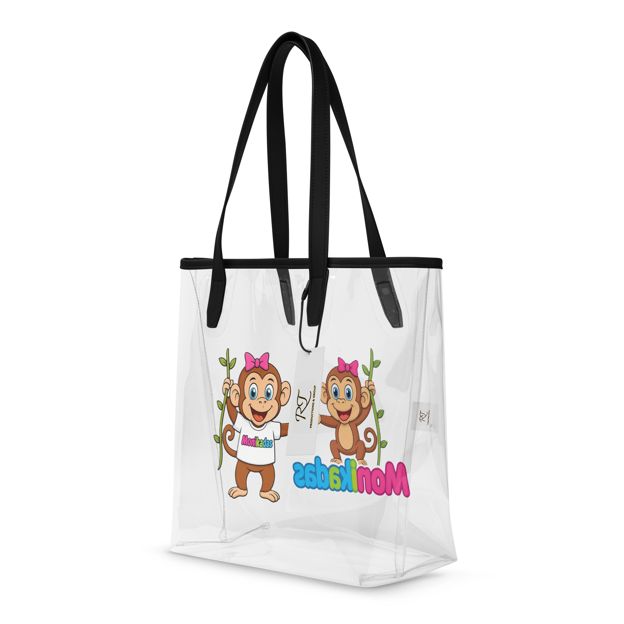 Clear tote bag