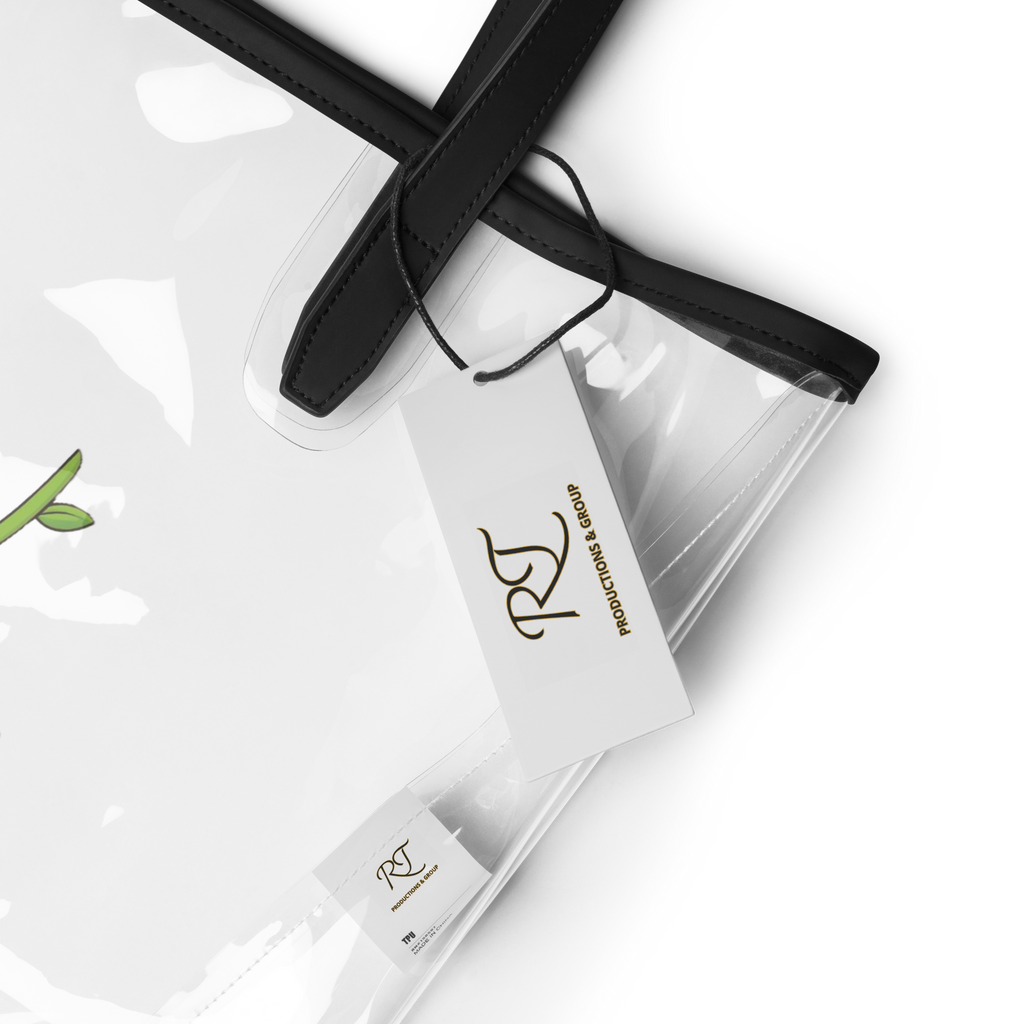 Clear tote bag