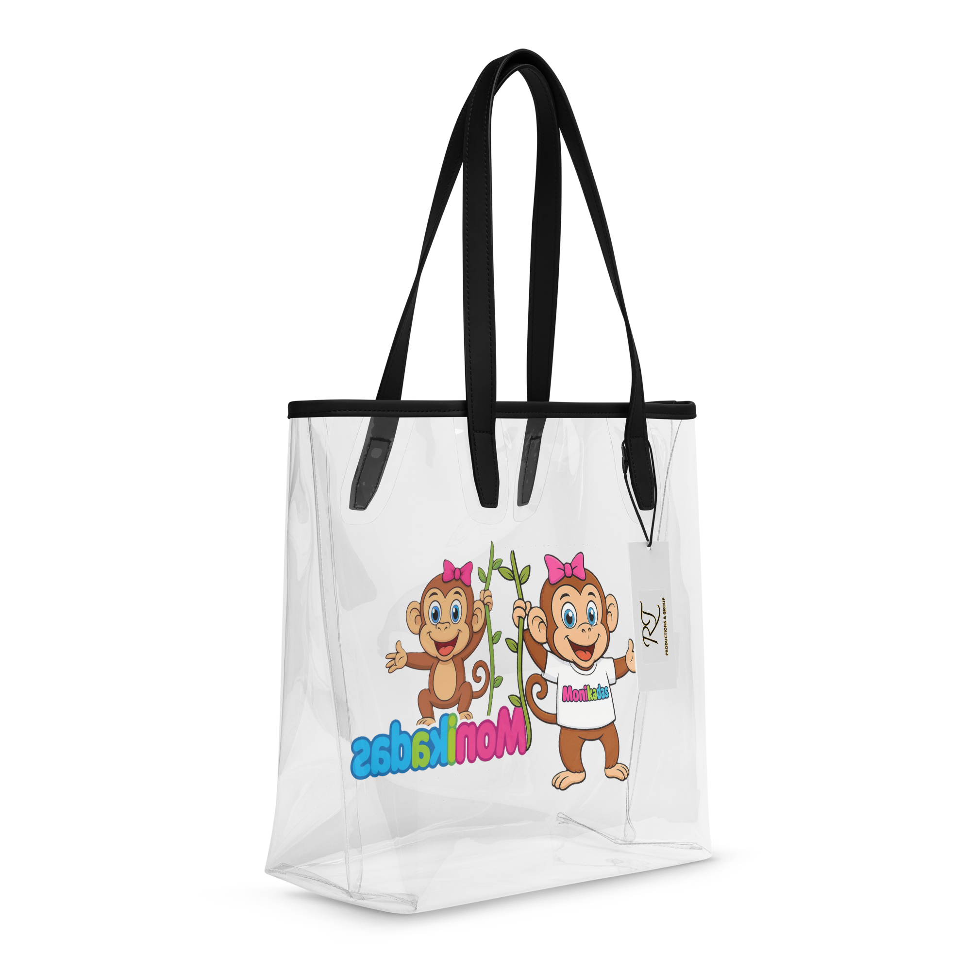 Clear tote bag