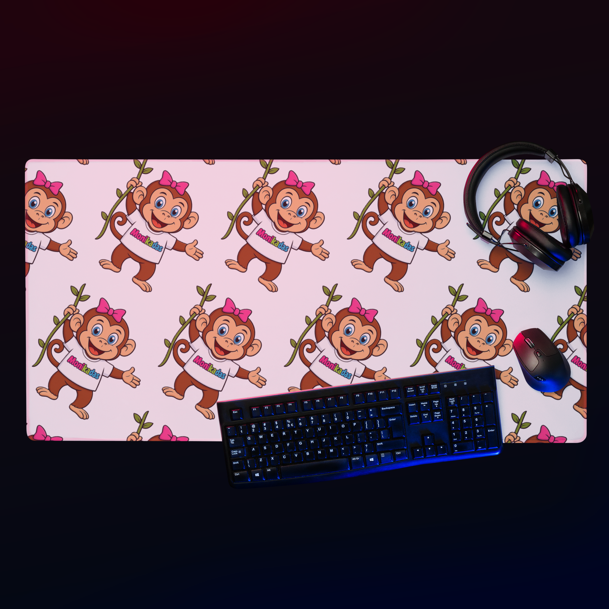 Gaming mouse pad
