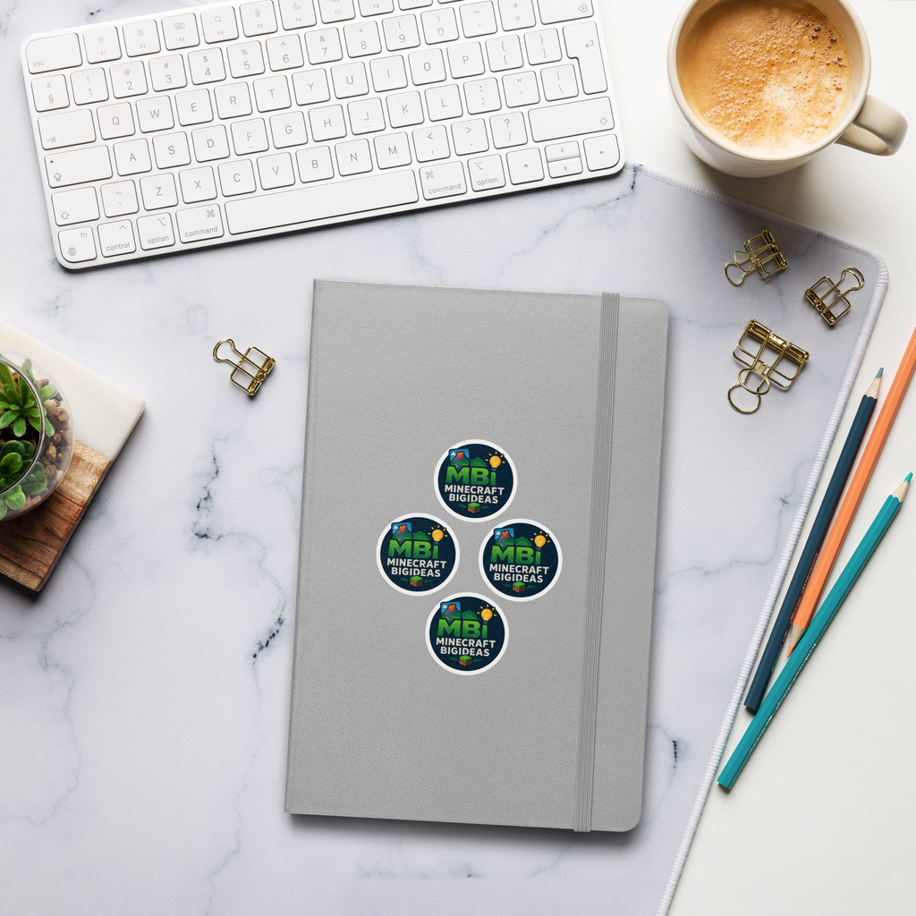 Hardcover bound notebook