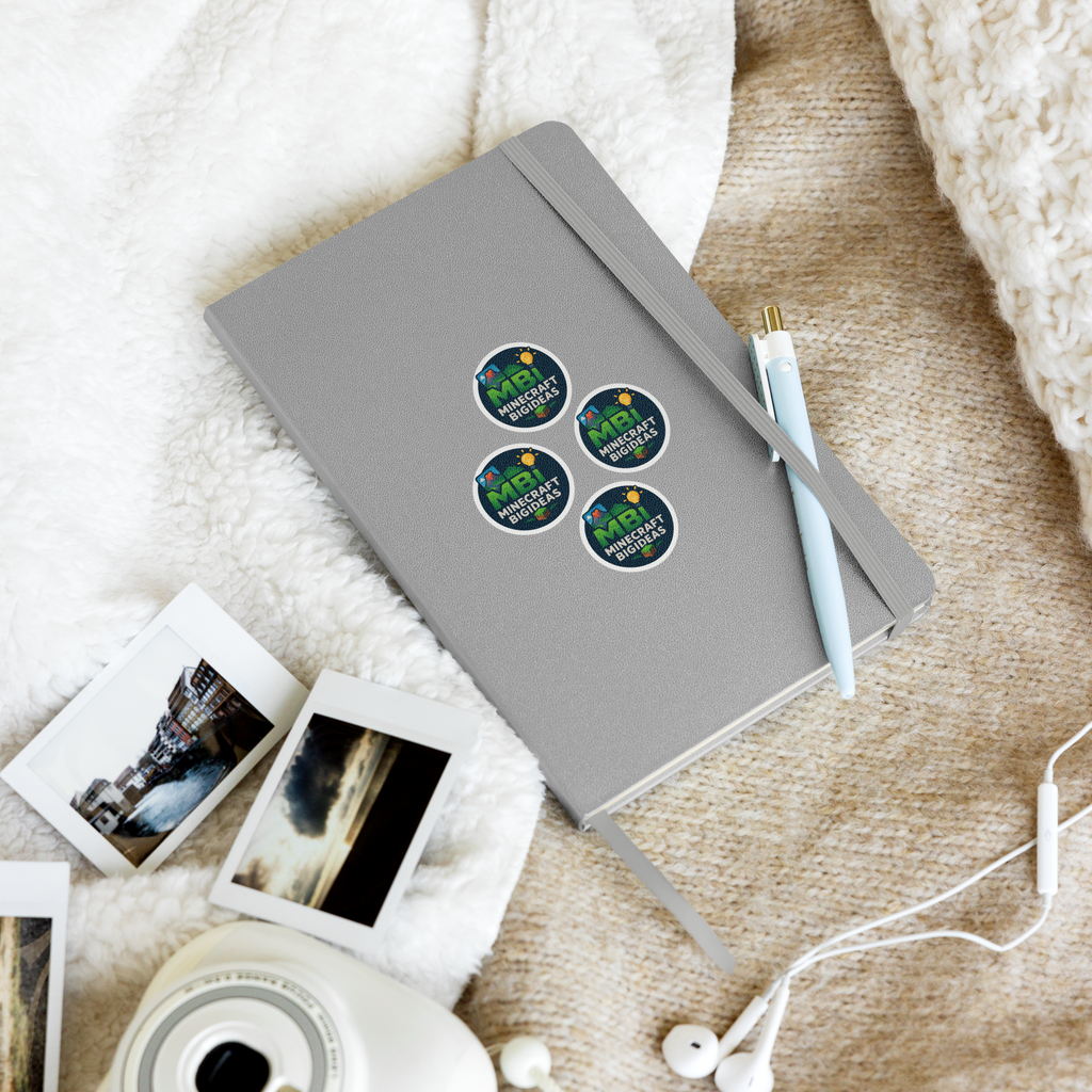 Hardcover bound notebook