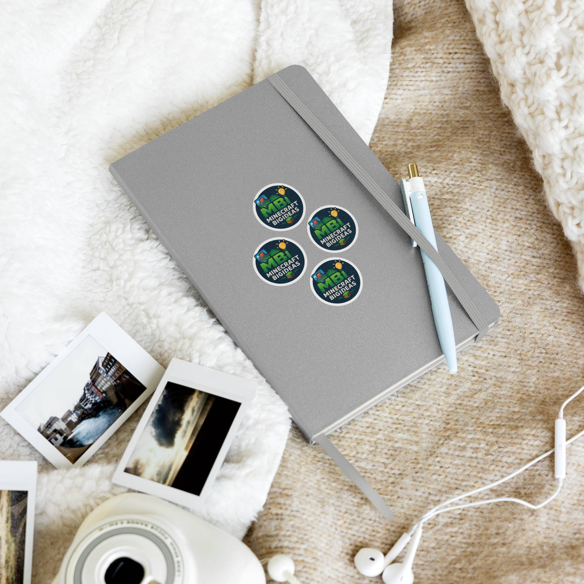 Hardcover bound notebook