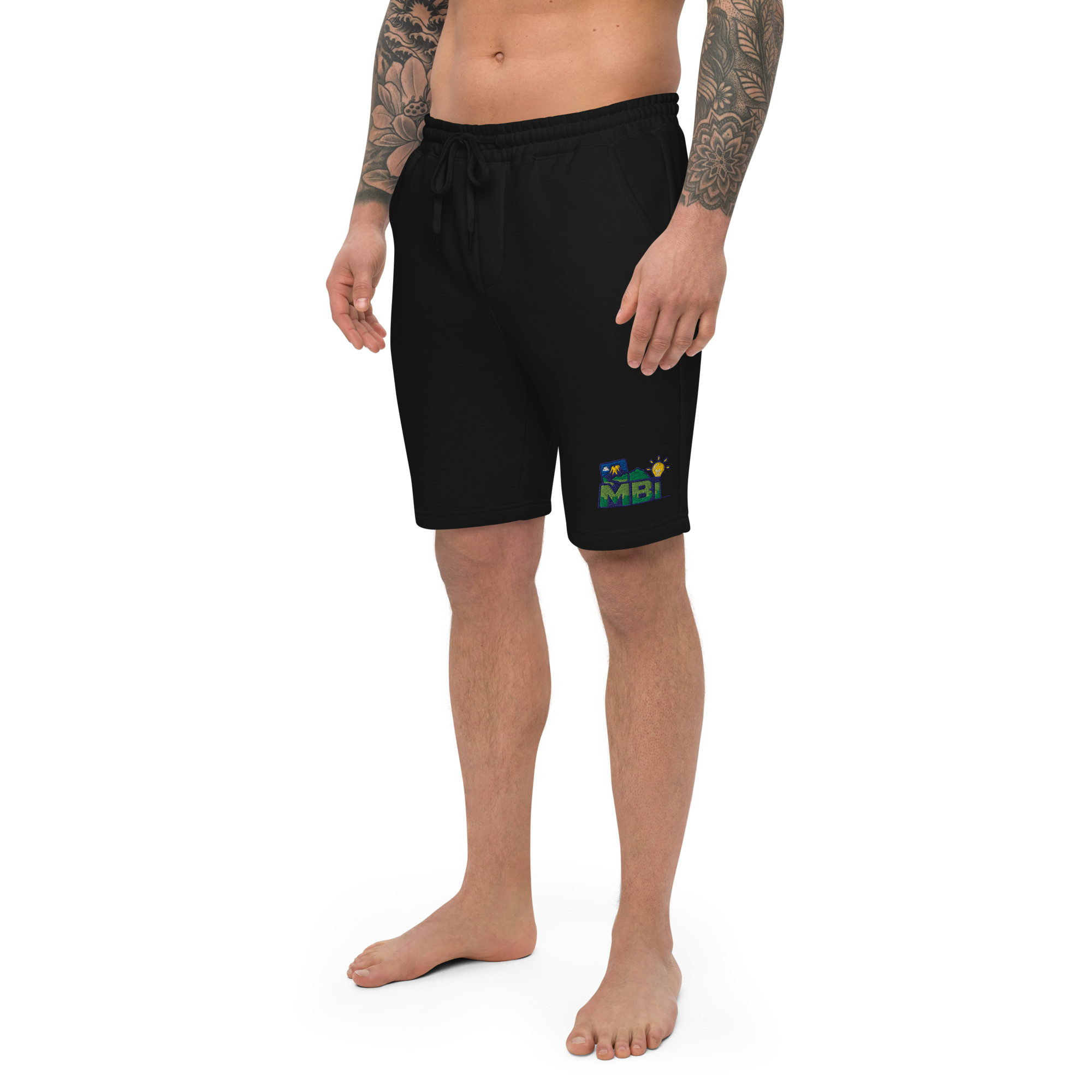 Men's fleece shorts