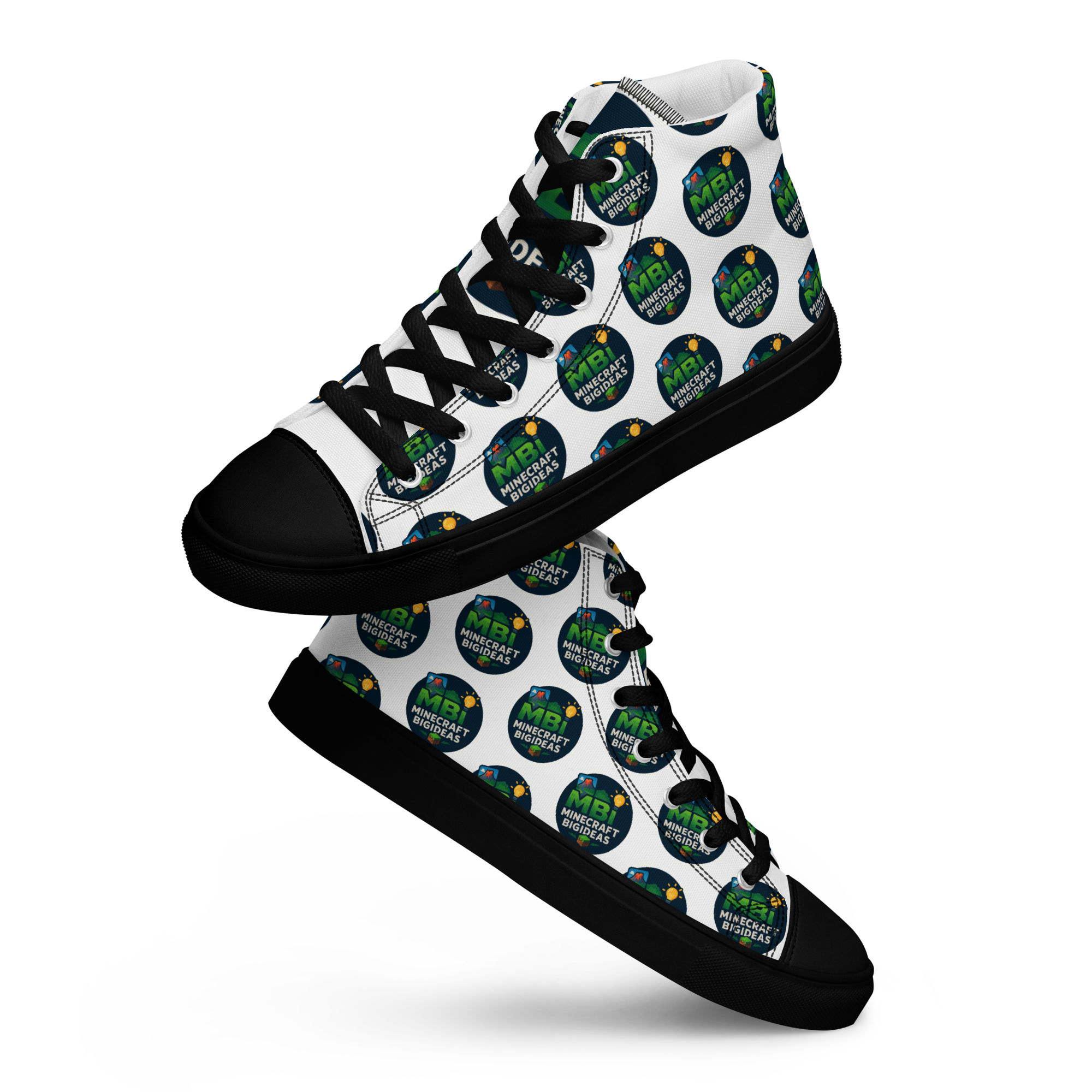 Men’s high top canvas shoes