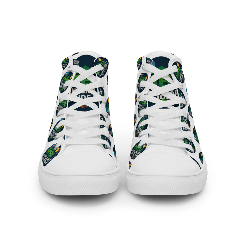 Men’s high top canvas shoes