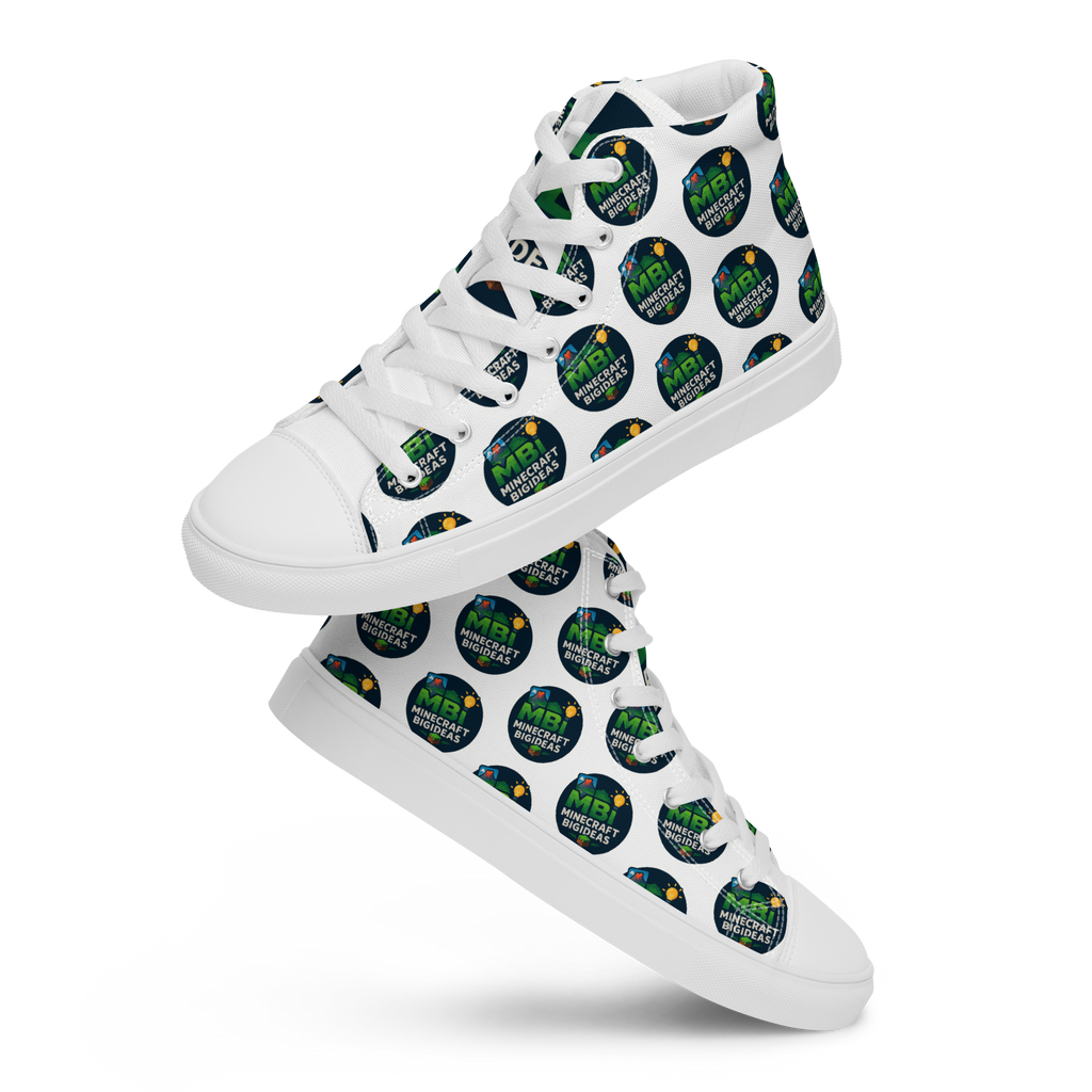 Men’s high top canvas shoes