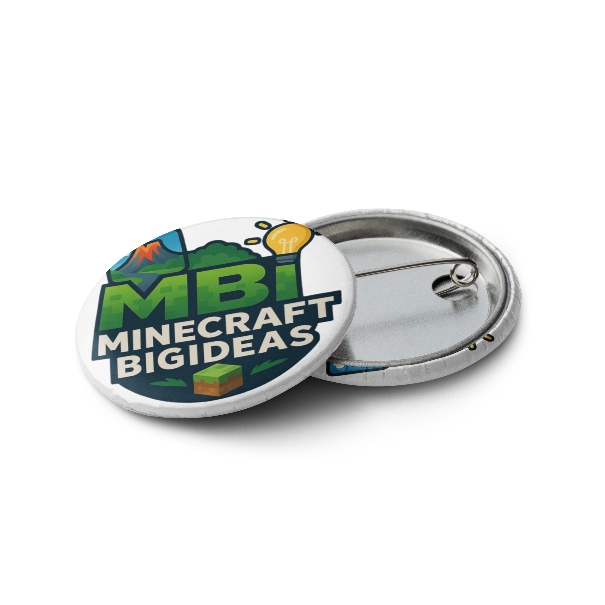 Set of pin buttons