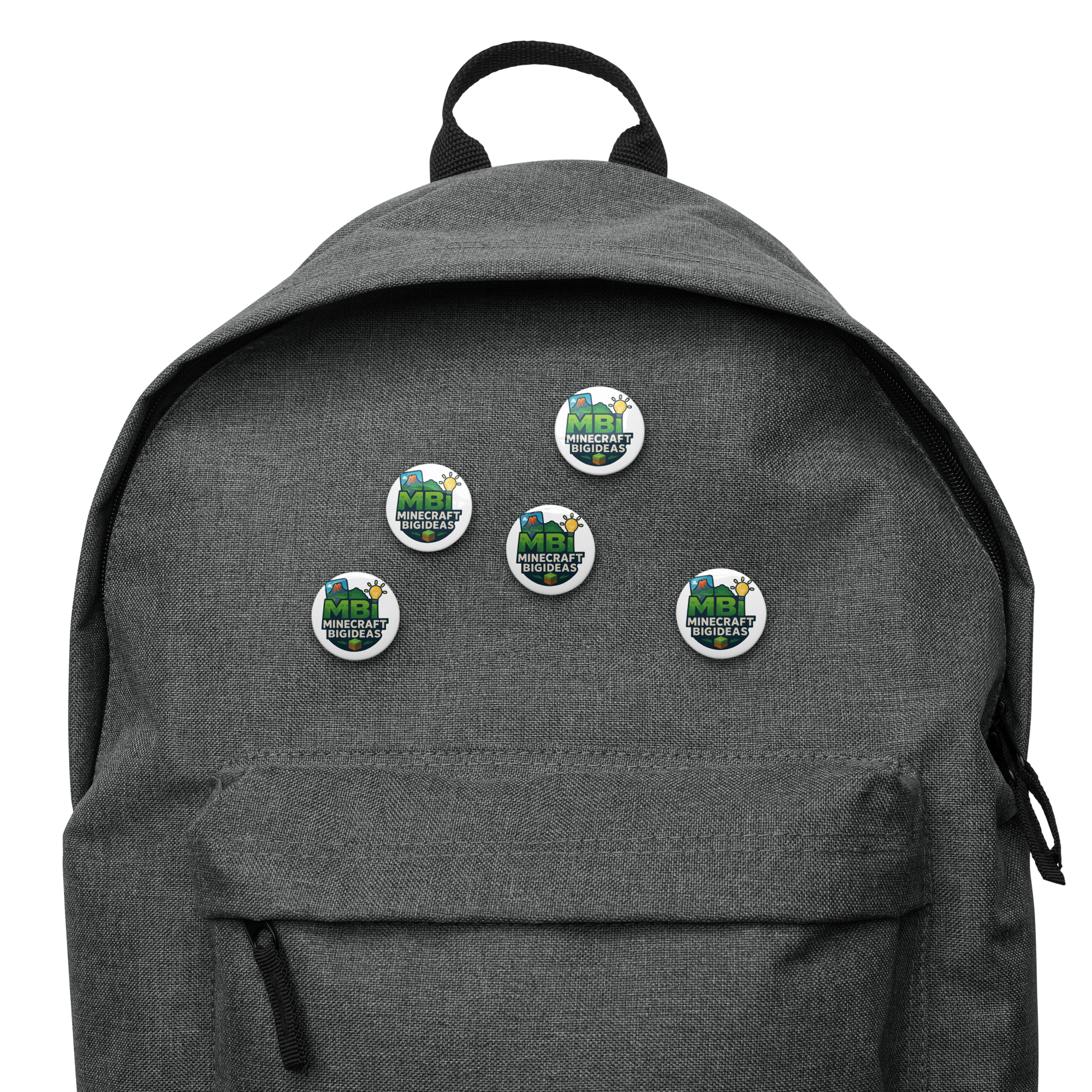 Set of pin buttons
