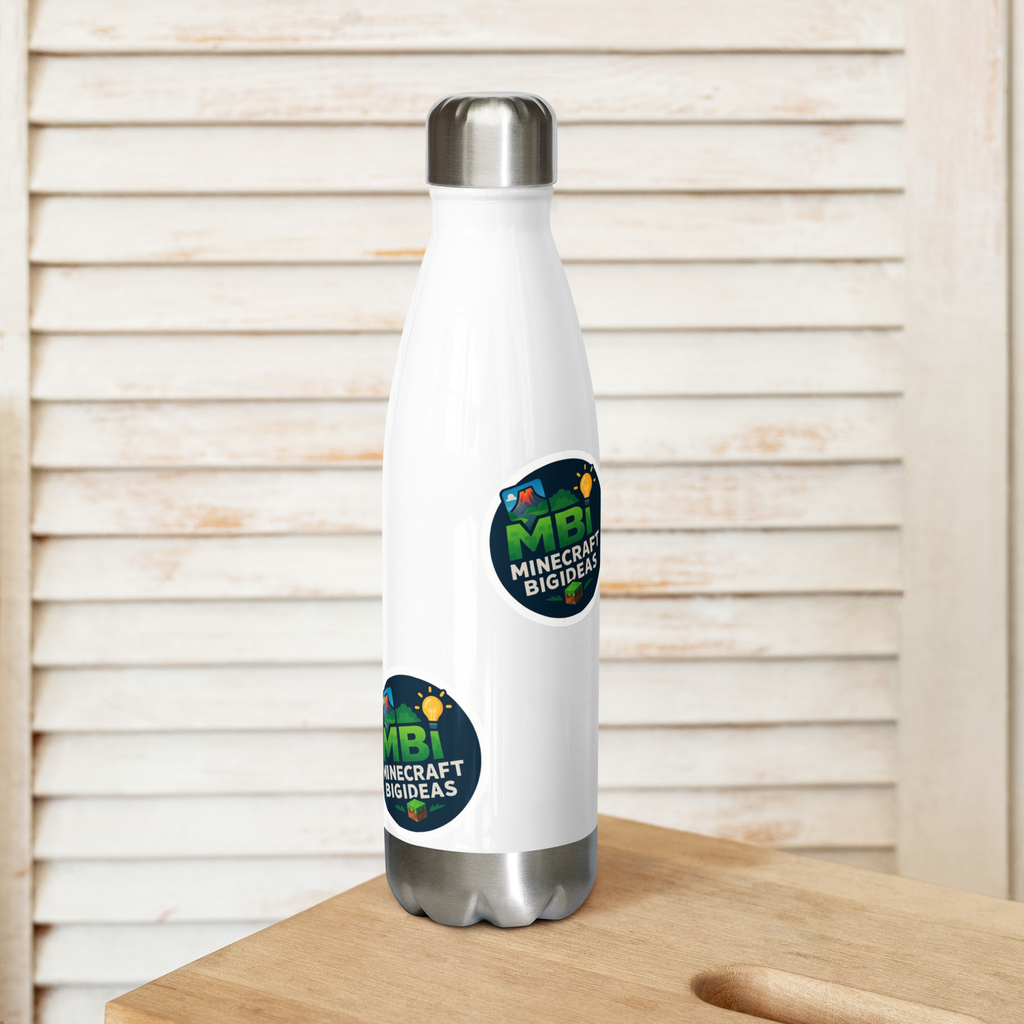 Stainless steel water bottle