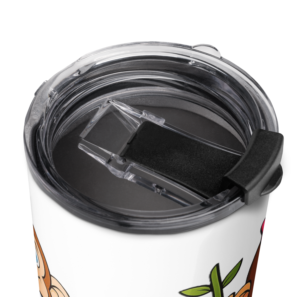 Tapered stainless steel tumbler