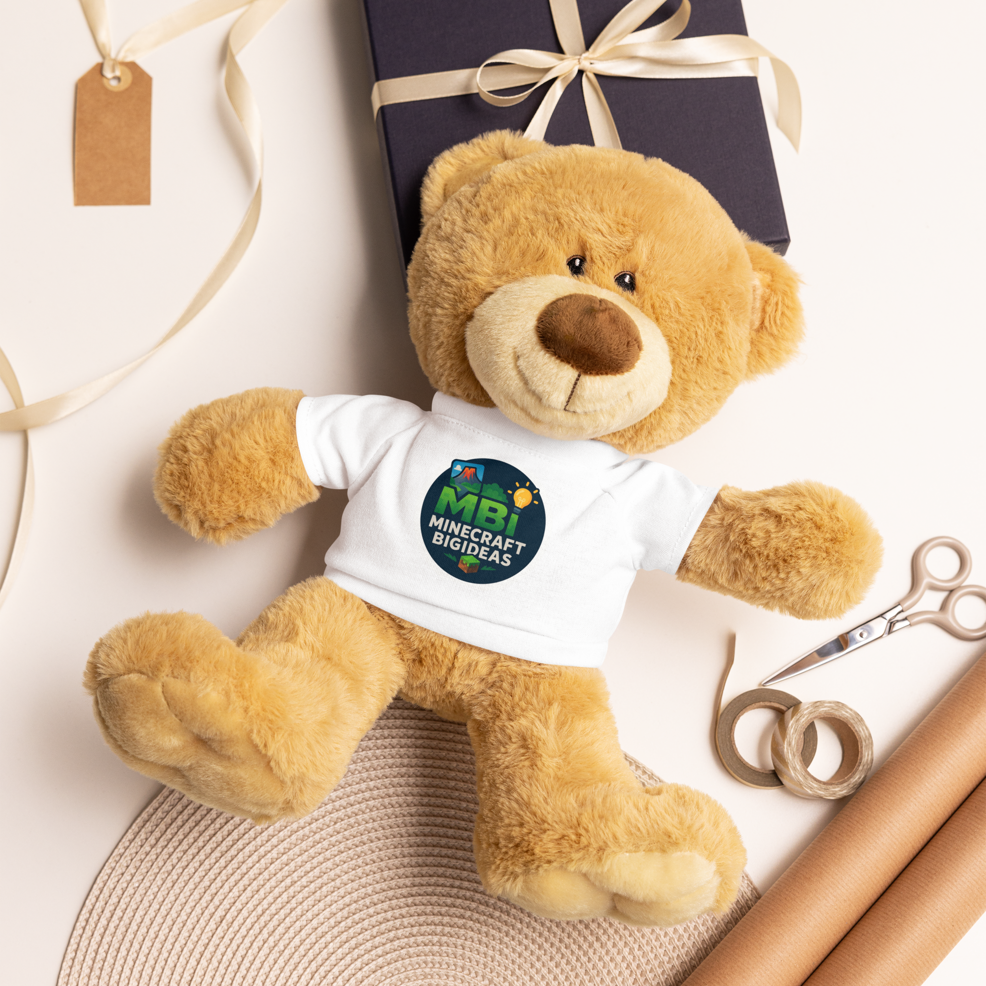 Teddy bear with a t-shirt