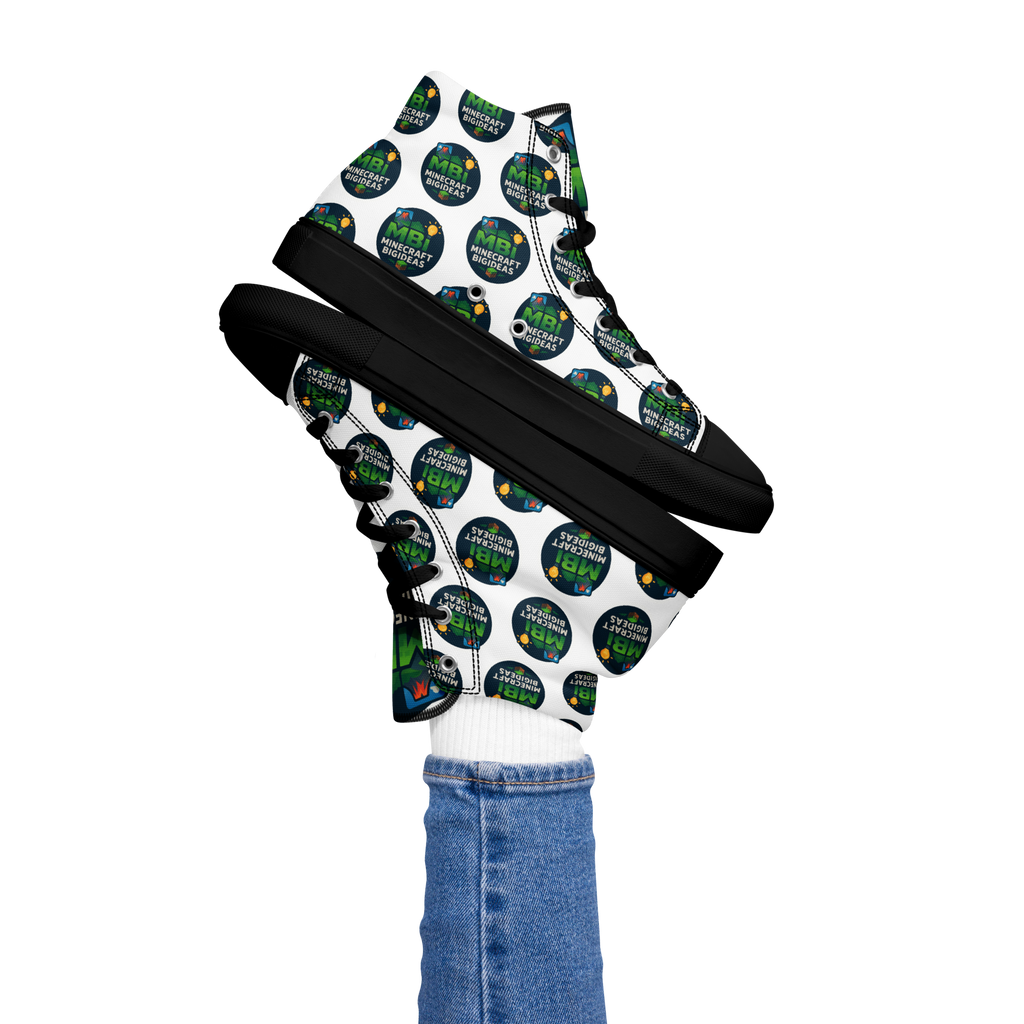 Women’s high top canvas shoes