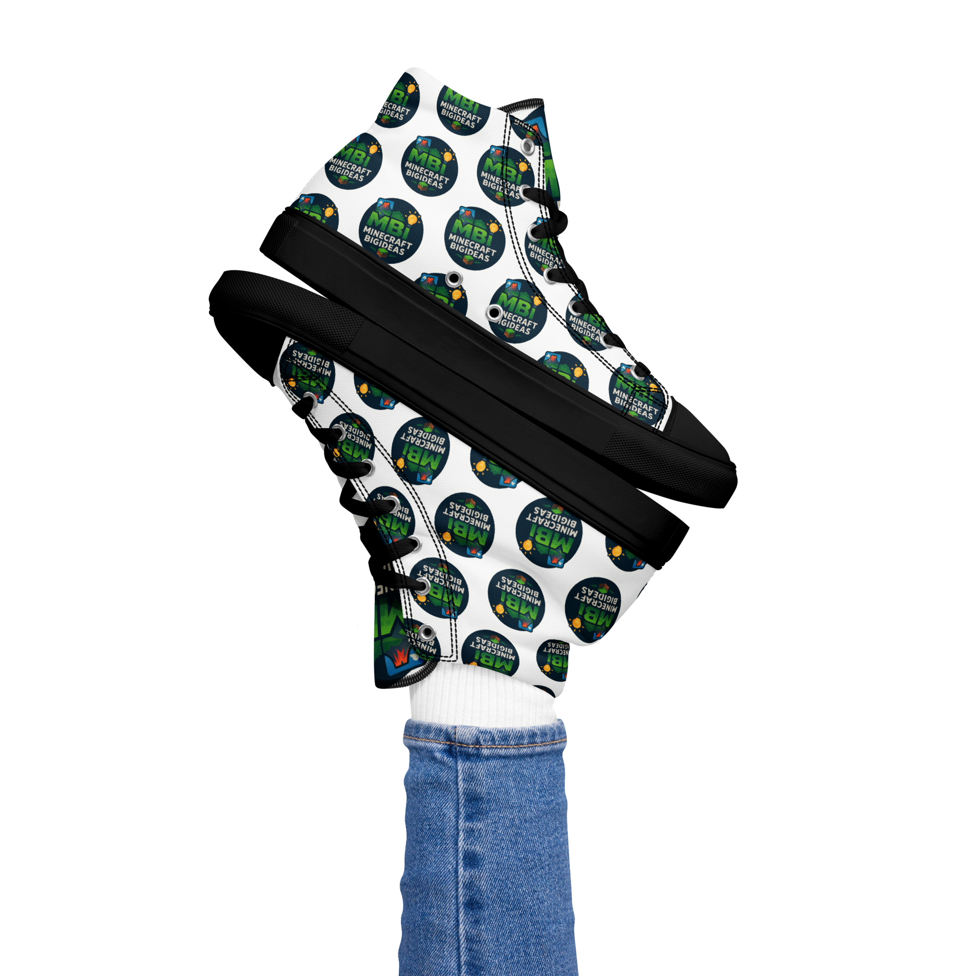 Women’s high top canvas shoes