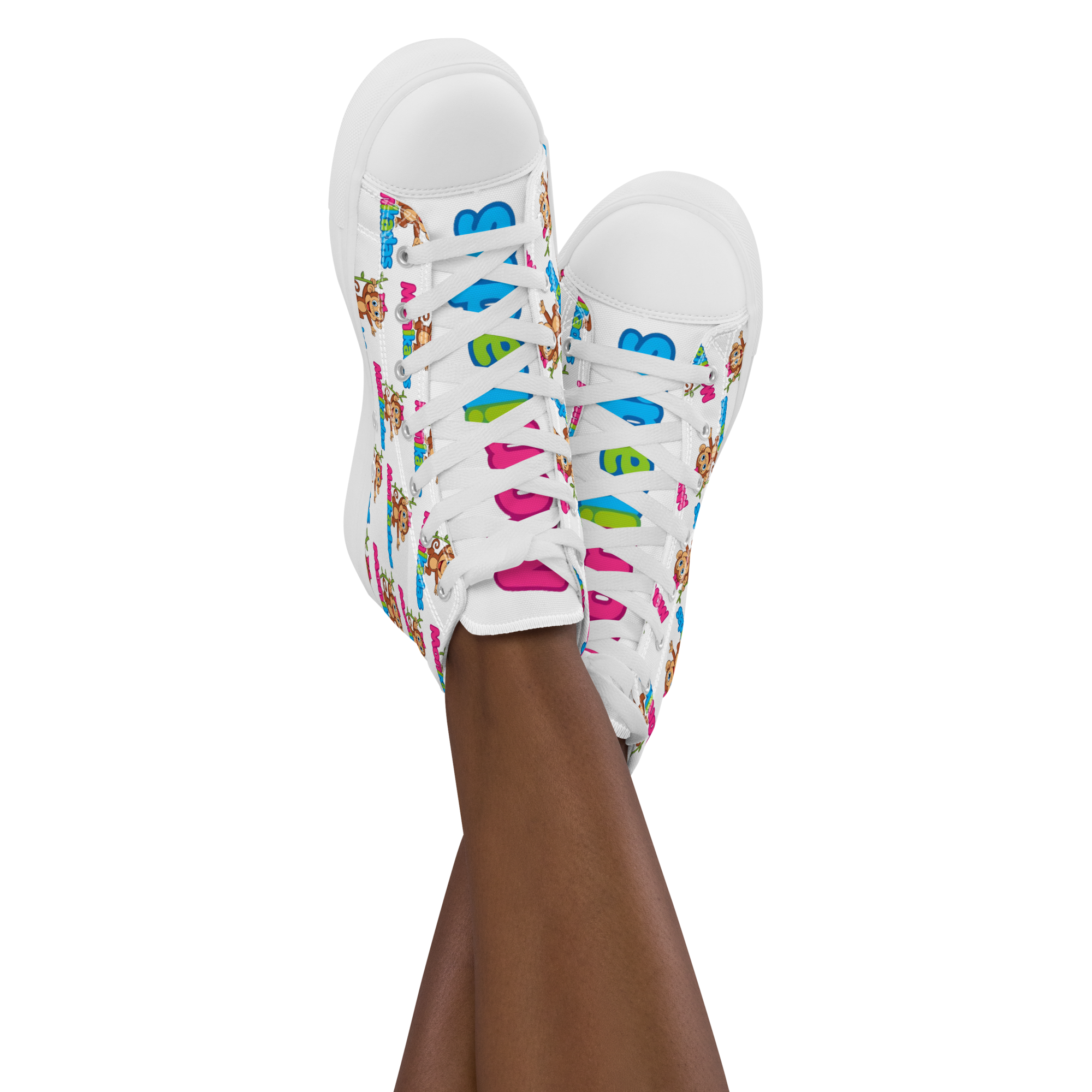 Women’s high top canvas shoes