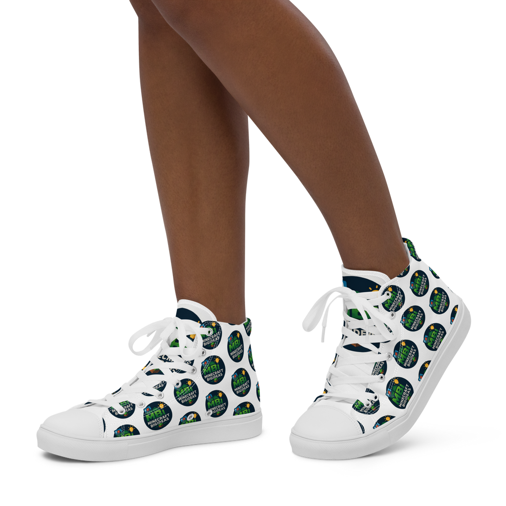 Women’s high top canvas shoes