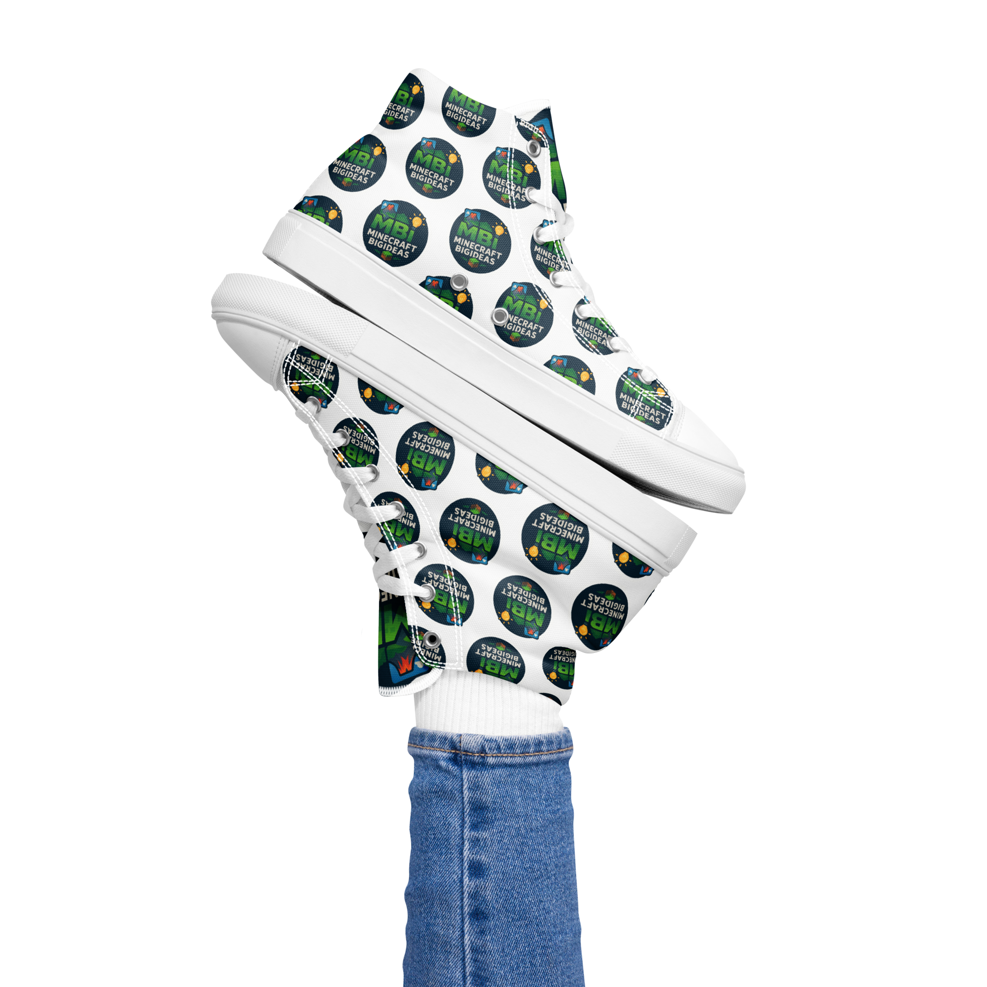 Women’s high top canvas shoes