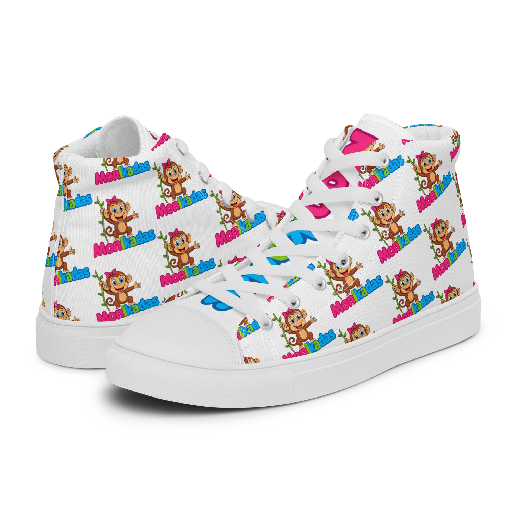 Women’s high top canvas shoes