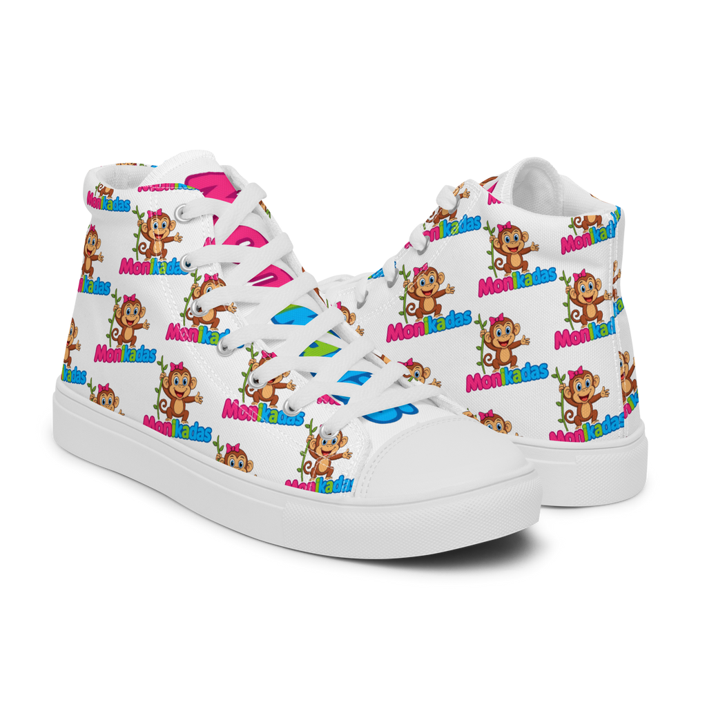 Women’s high top canvas shoes