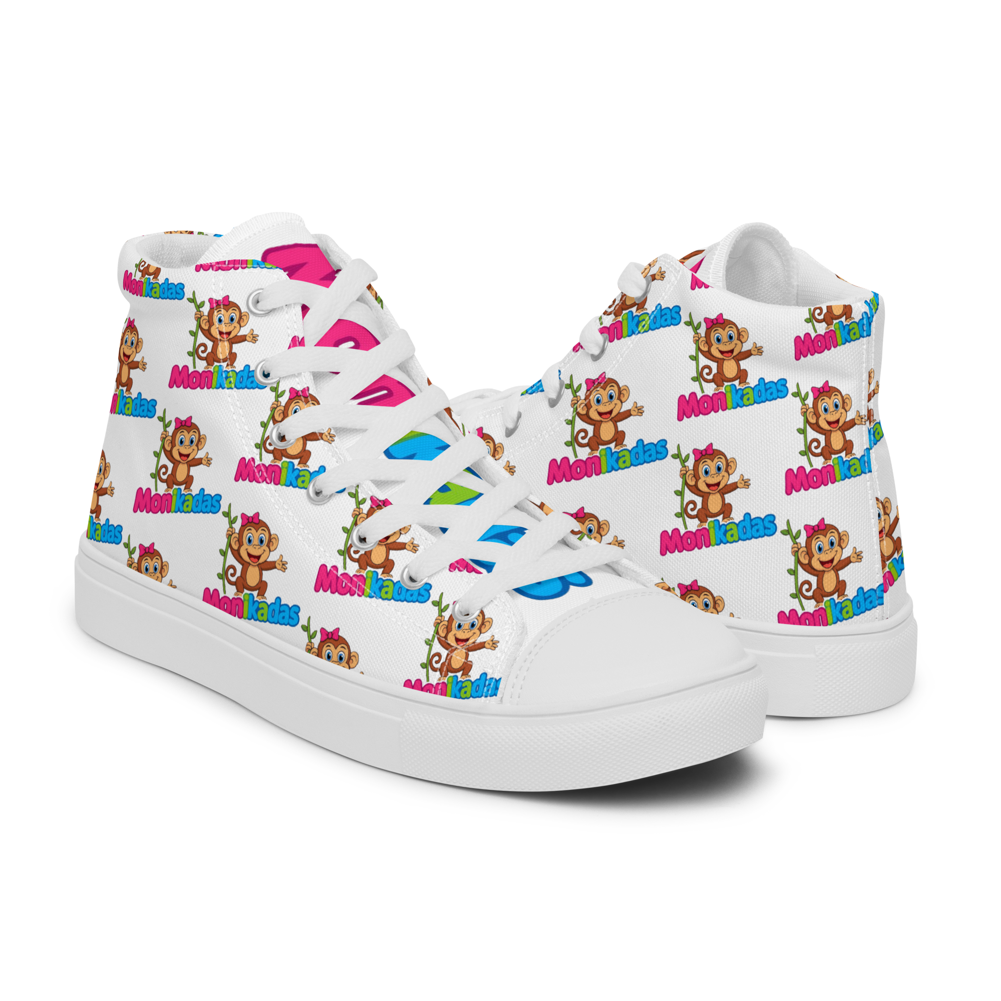 Women’s high top canvas shoes