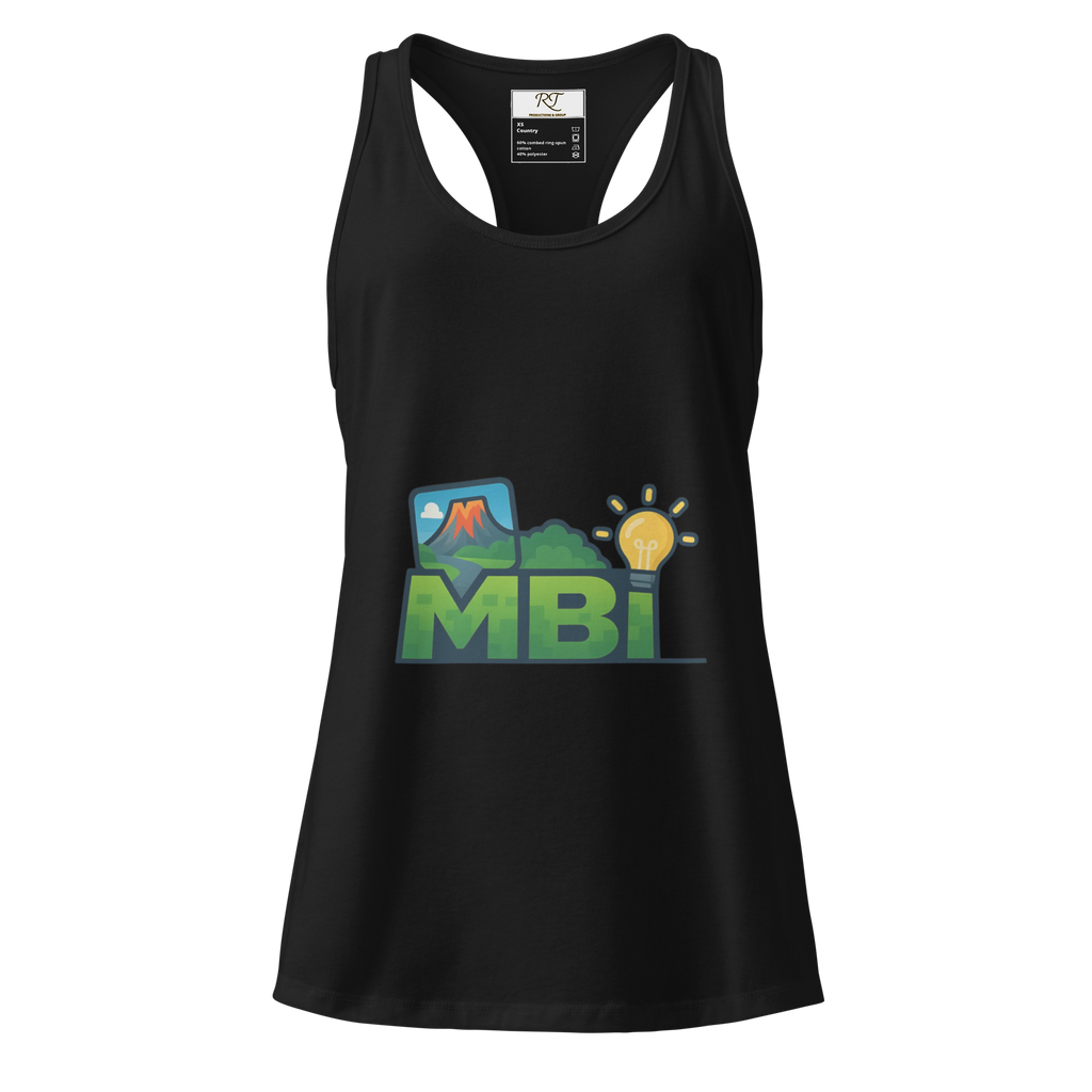 Women’s fitted racerback tank top