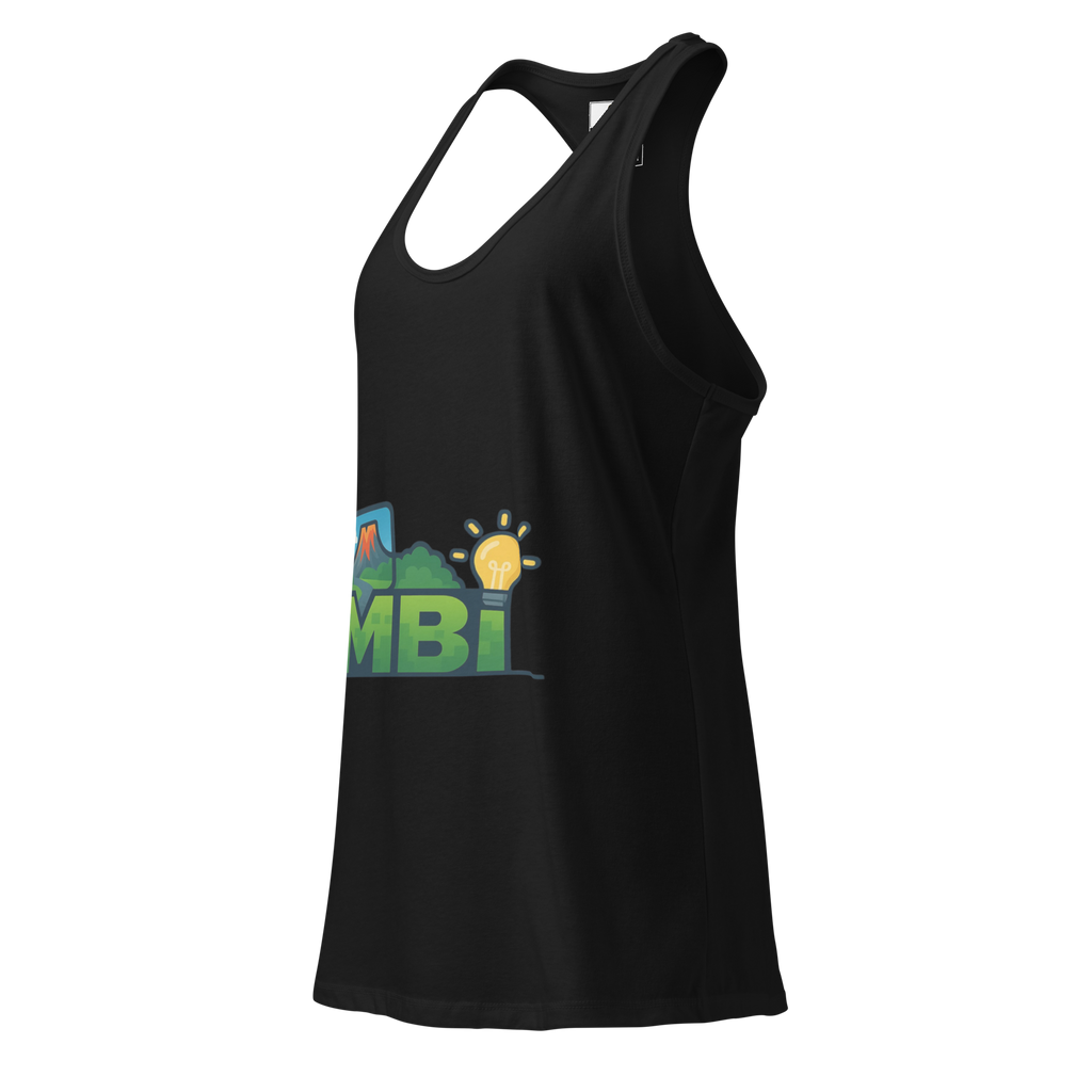 Women’s fitted racerback tank top
